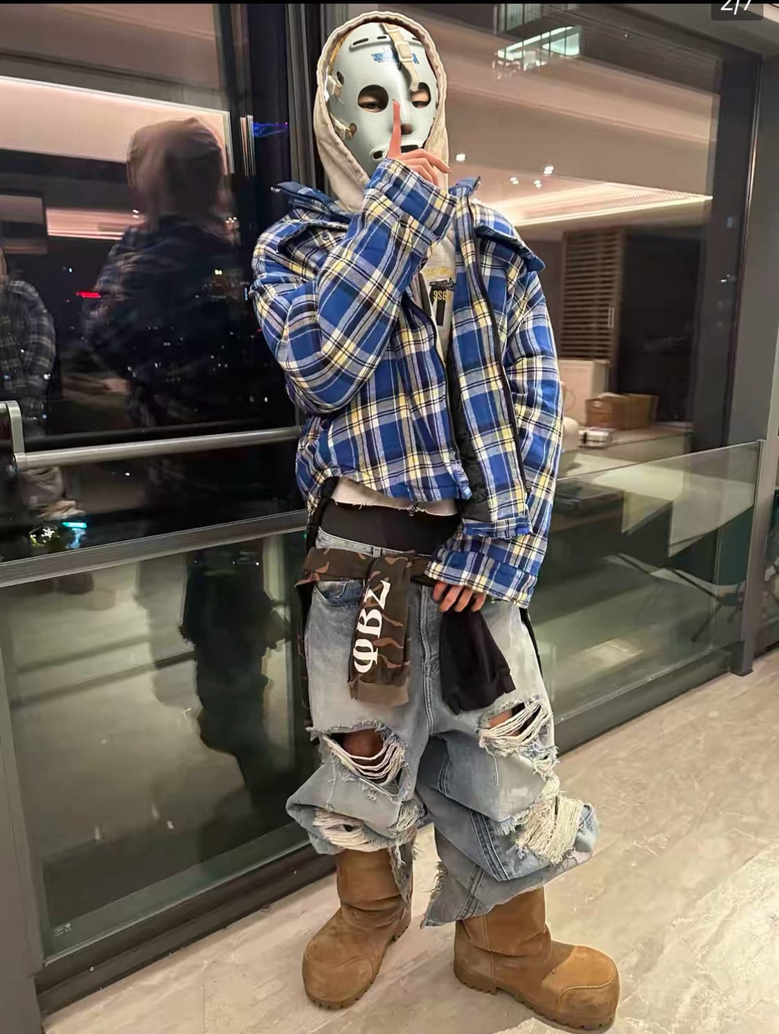 캐나다 빈티지 60-70 Winwell FM-2 골키퍼 하키마스크 상품이미지1