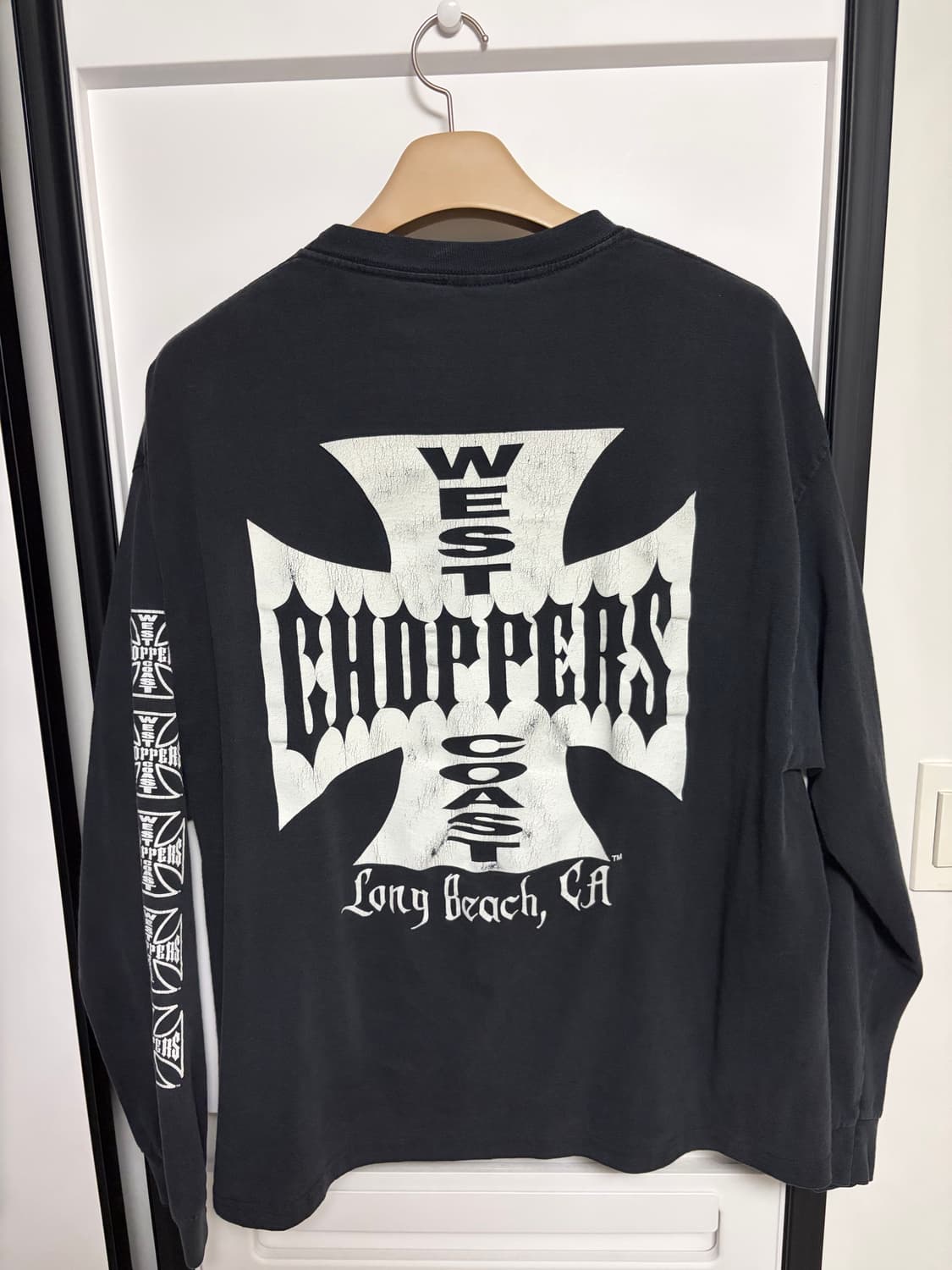 [L~XL] 빈티지 00s 웨스트코스트차퍼스 롱슬리브 블랙 상품이미지2