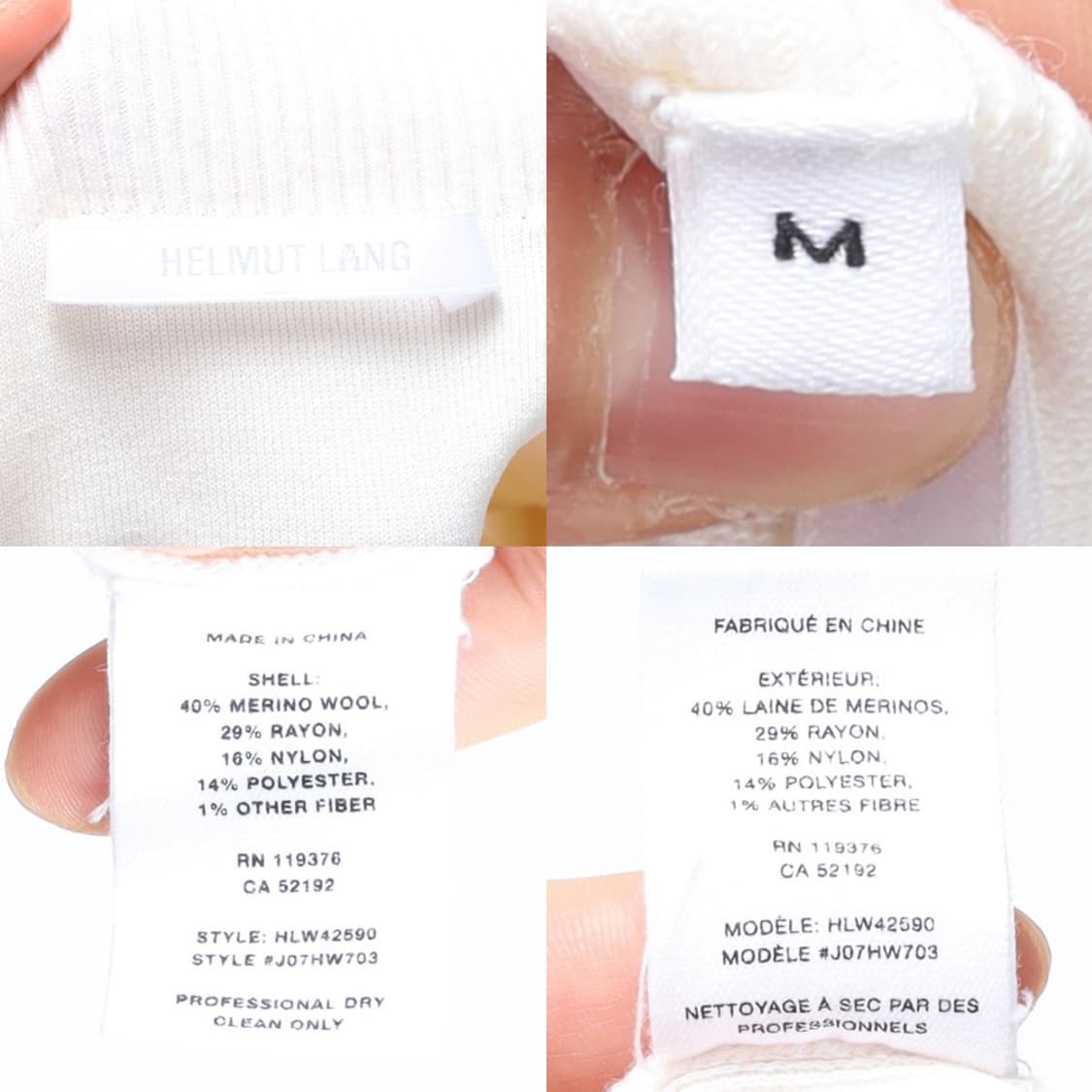 헬무트랭 Helmut Lang Wool Strap Tie Skirt    상품이미지8