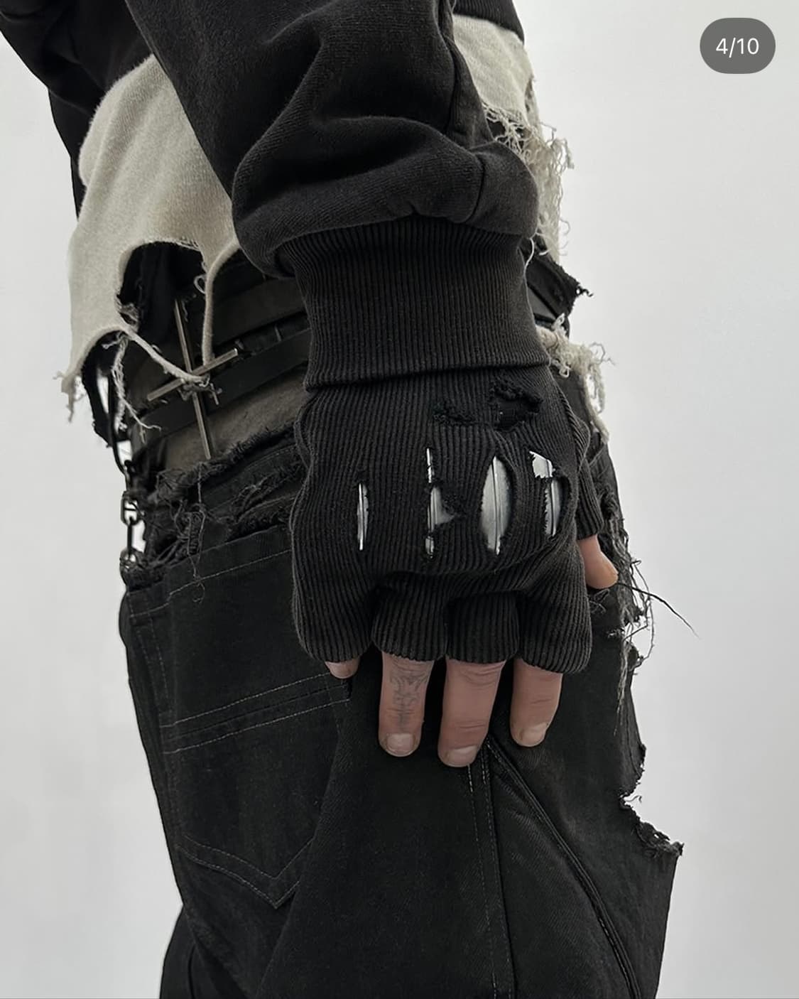 BOZOMANE inserted killer zipper hoodie 상품이미지5