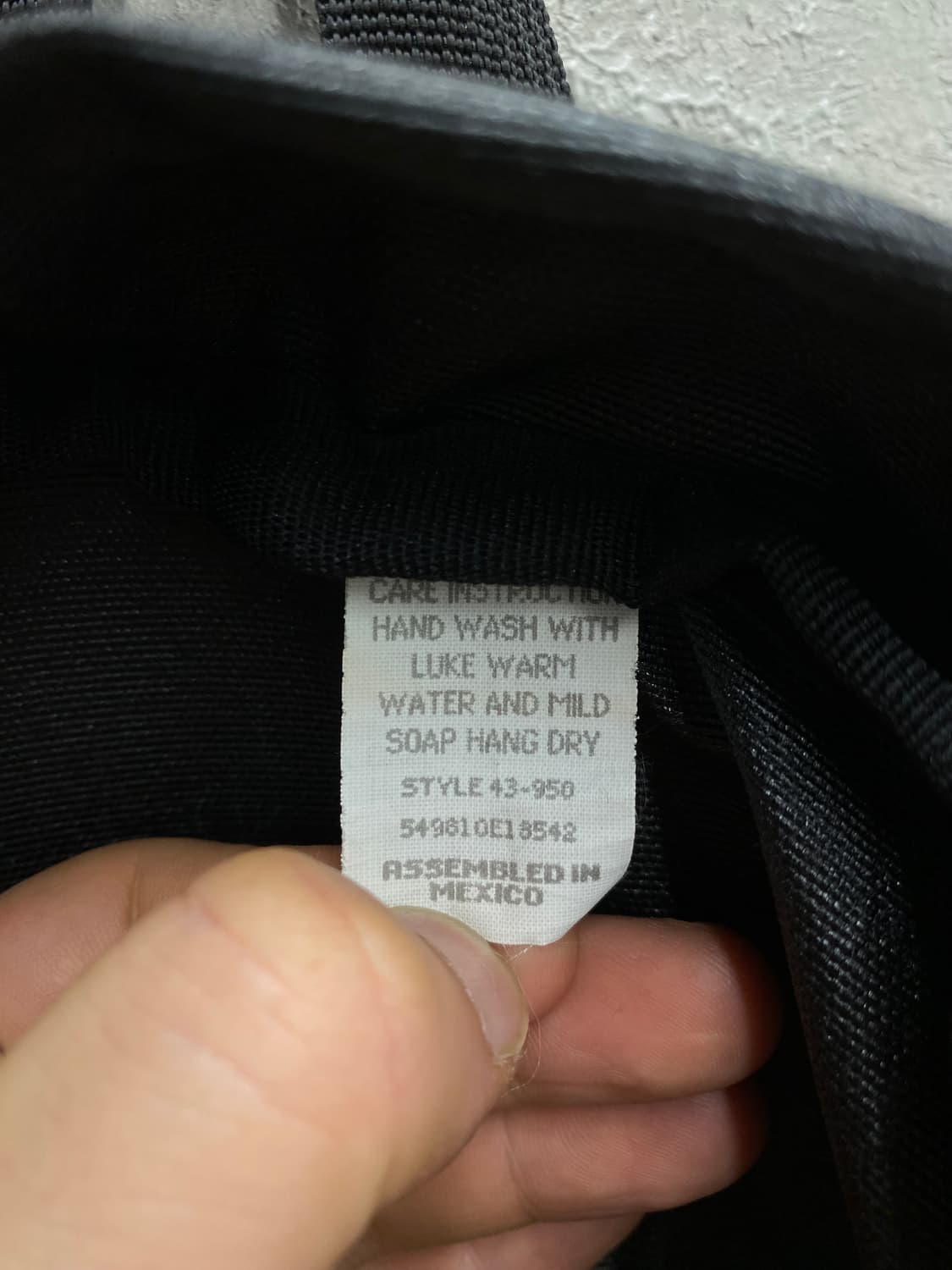 [33*52] Jansport 잔스포츠 스웨이드 바텀 블랙 백팩 상품이미지7