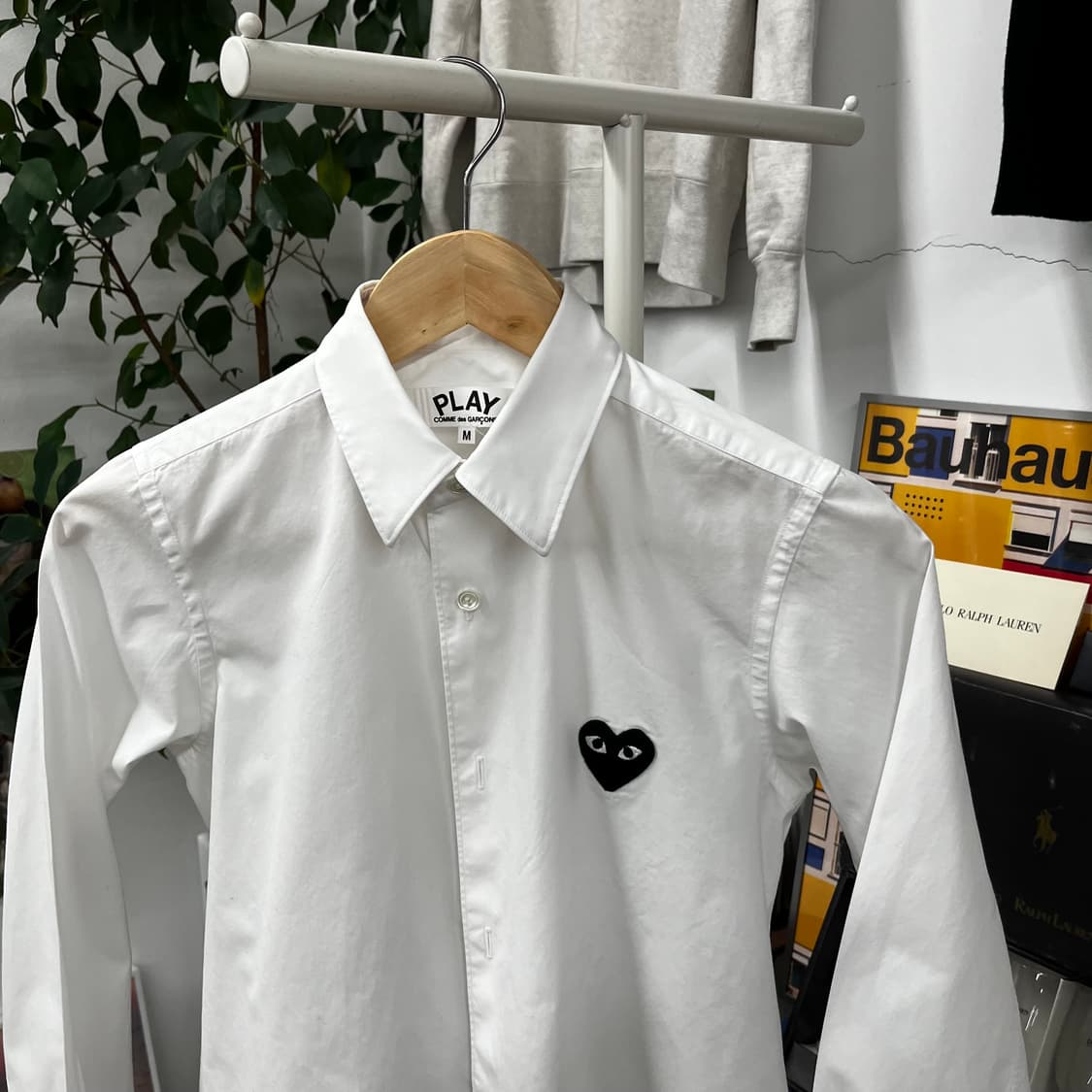 꼼데가르송 우먼 화이트 셔츠 M 상품이미지2