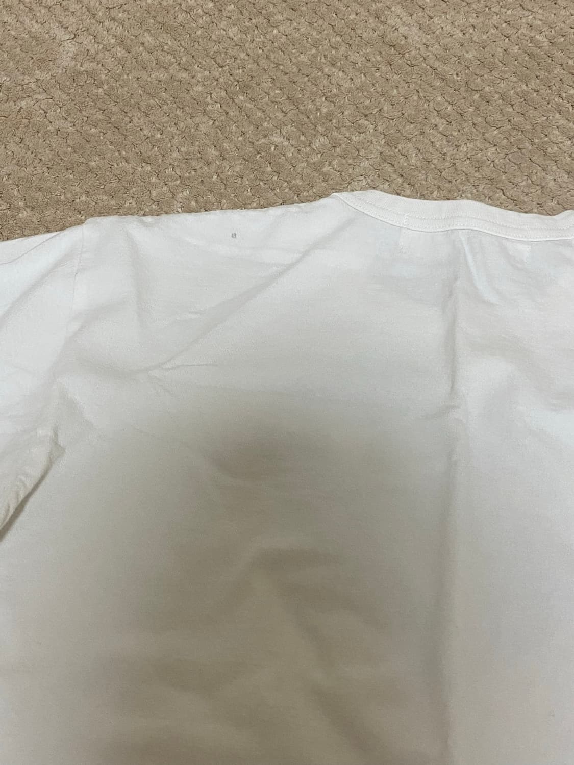 꼼데가르송 블루 하트 반팔 티셔츠 상품이미지5