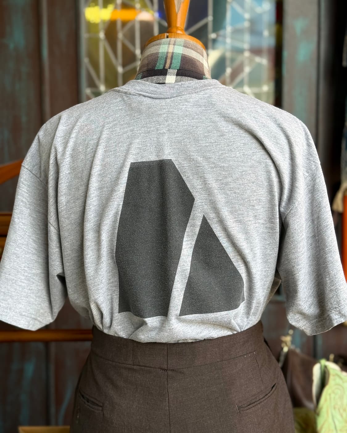 00‘s U.S Army 애니띵고우즈 스텐실 IPFU 티셔츠 L 상품이미지10