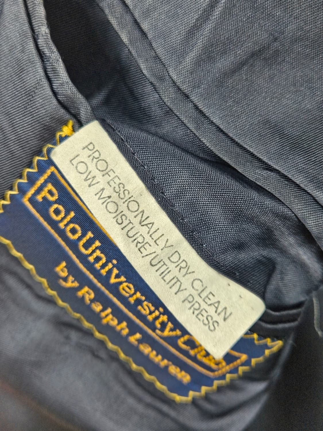 USA 폴로랄프로렌 더블 골드버튼 금장 블레이저 자켓(M추정)/11618 상품이미지9