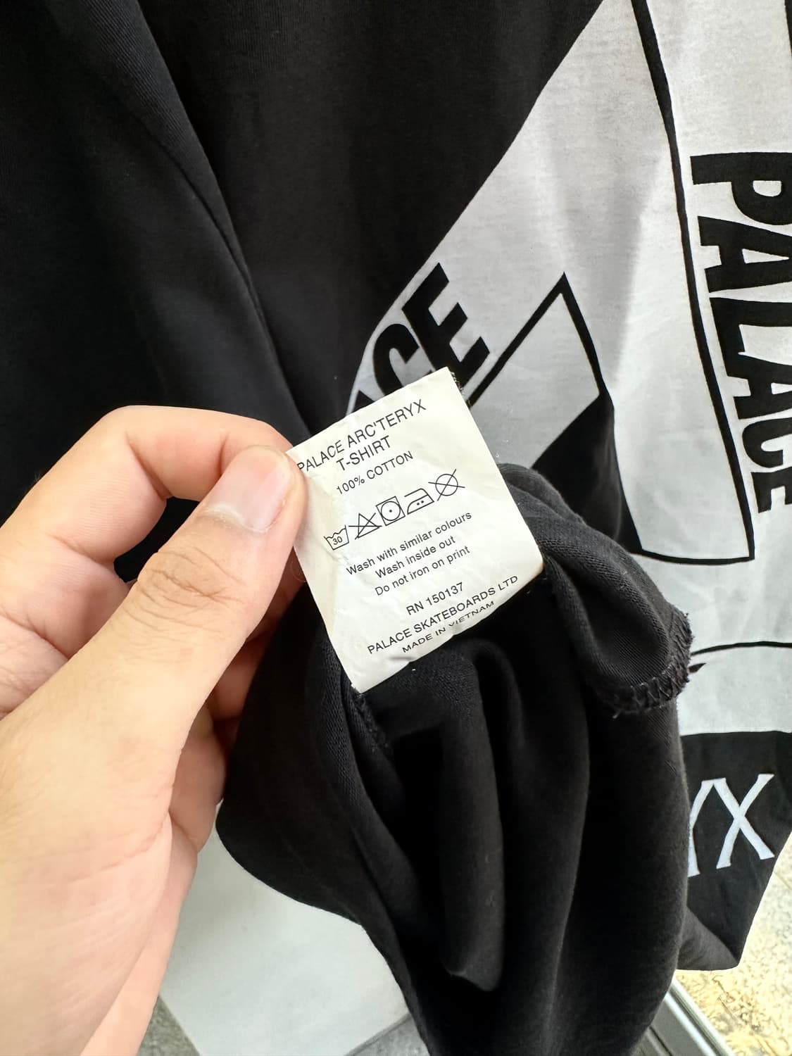 L/ 아크테릭스 x 팔라스 T-shirts Black 상품이미지10