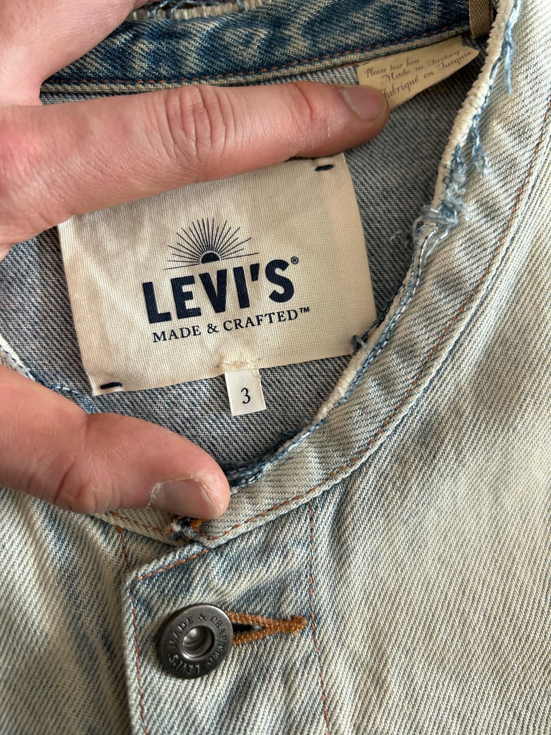 [L] 리바이스 LMC 메이드 앤 크레프트 라인 데님 자켓 상품이미지3