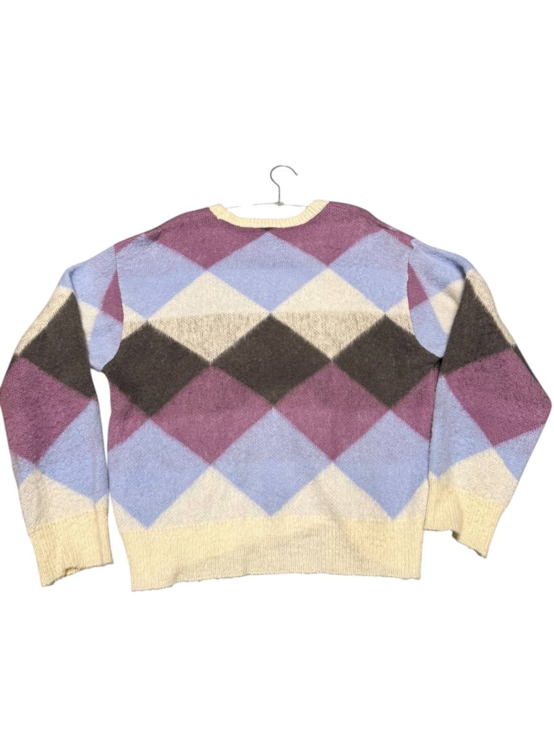 Beslow checkerboard knitwear 상품이미지2