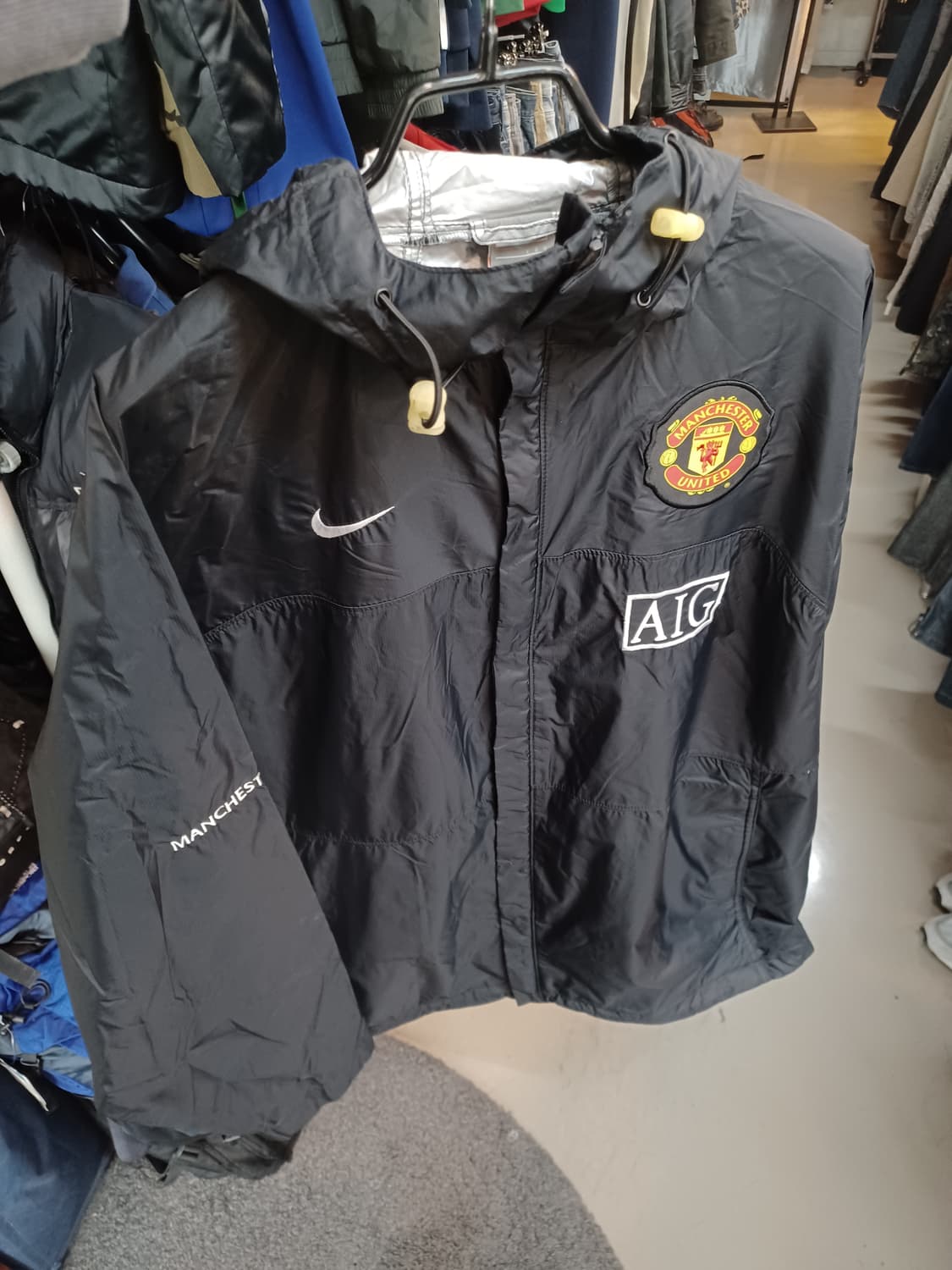 나이키 맨체스터 유나이티드 바람막이 자켓 L xl 상품이미지8