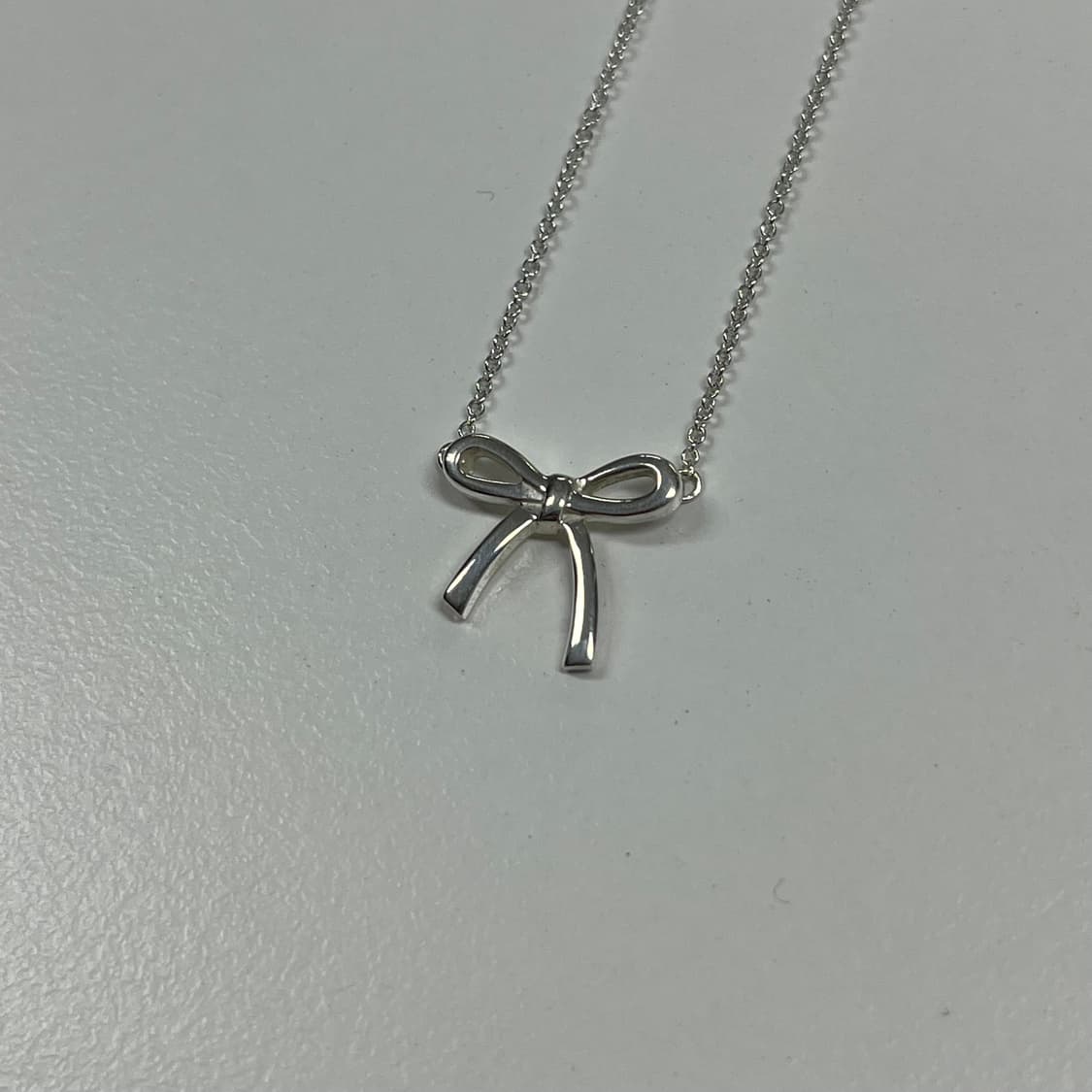 티파니앤코 리본 보우 목걸이 상품이미지3