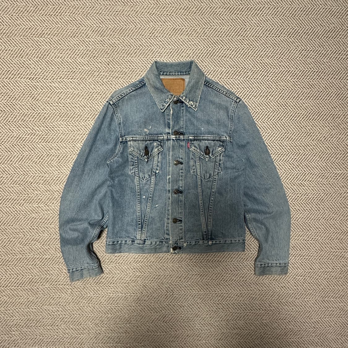 LEVI'S 557 japan made BIG E denim jacket 상품이미지1