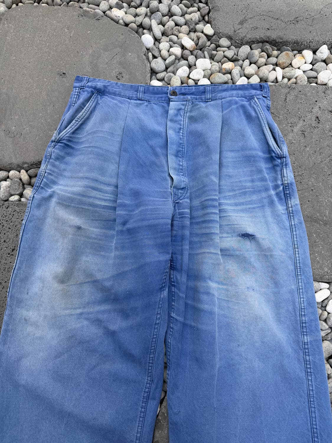 DISTRESSED HARD FADED 1970s 썬페이드 프렌치워크팬츠 상품이미지3