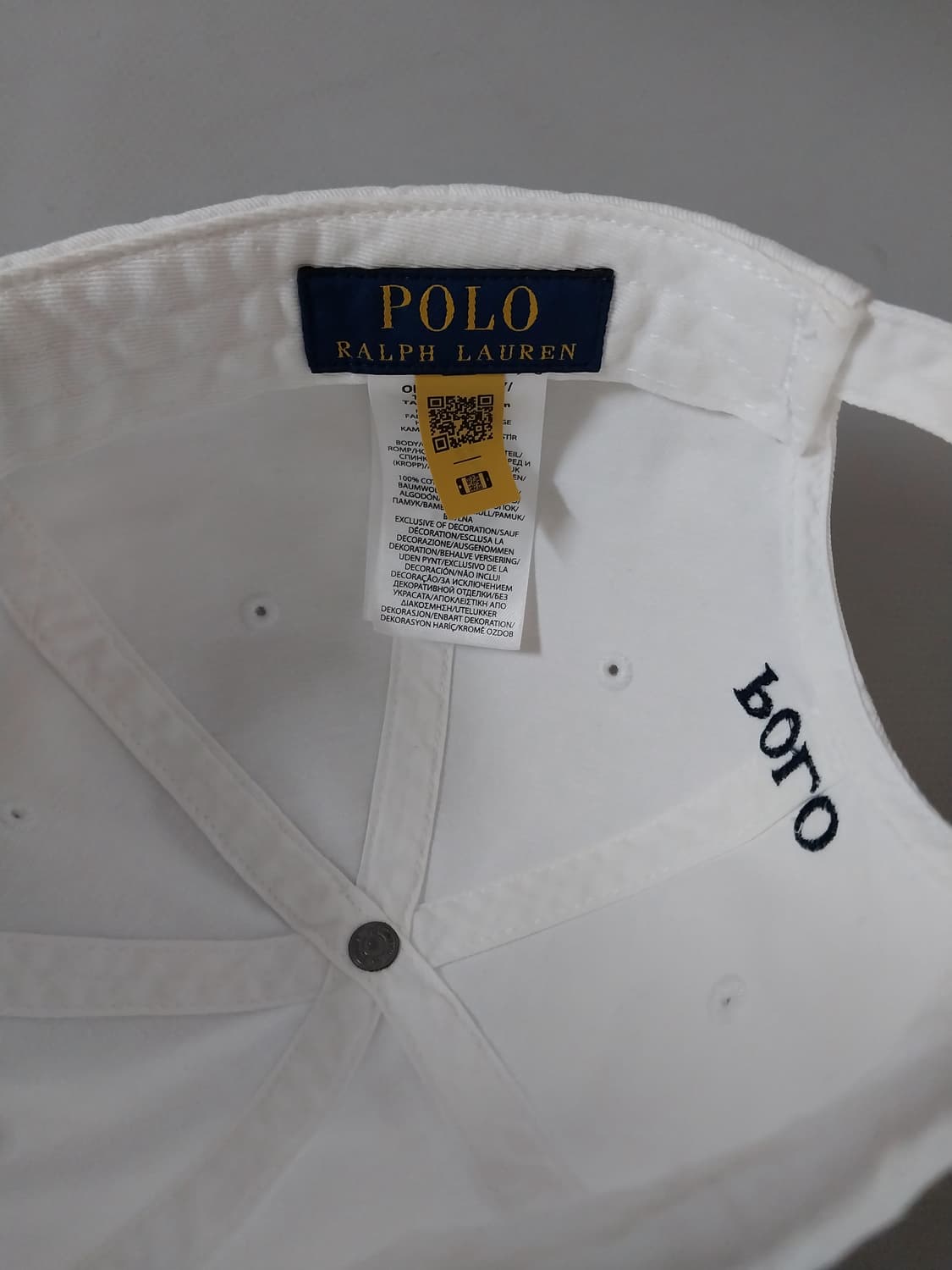 폴로랄프로렌 아이코닉 치노 볼캡 상품이미지7