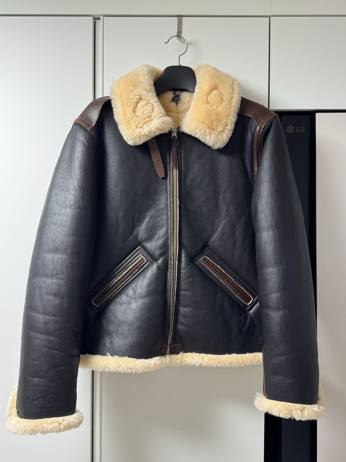 에어로레더 b6 무톤자켓 44 상품이미지1