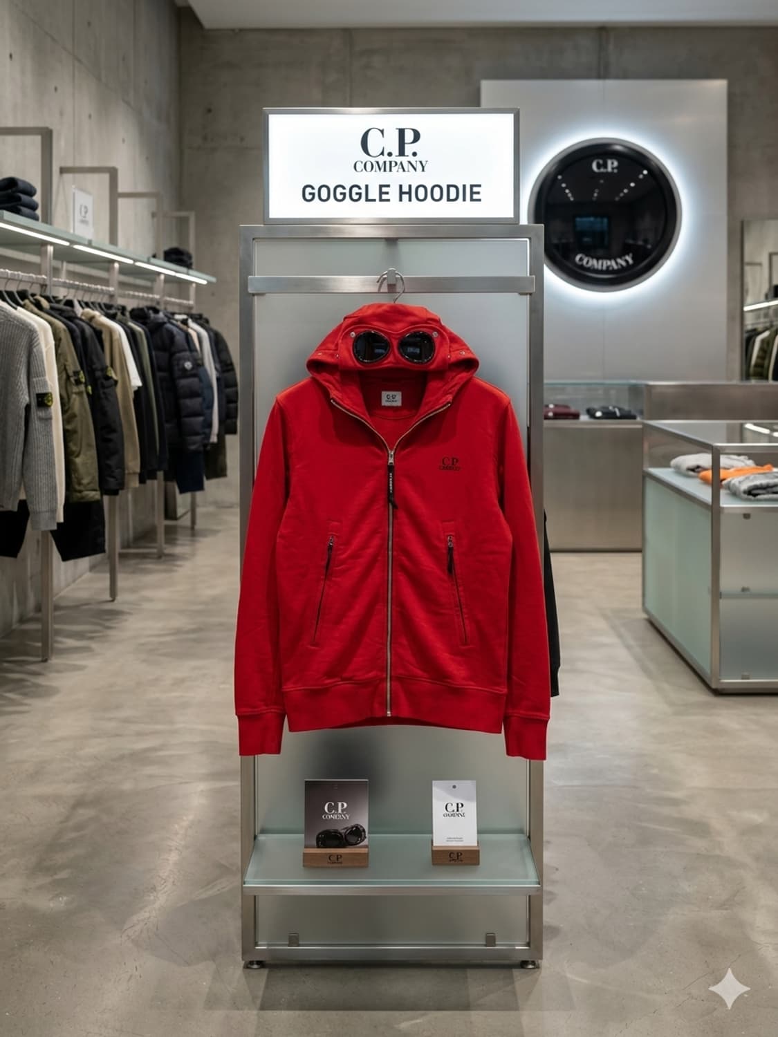 [국내정품] CP 컴퍼니 고글 후드 집업(95사이즈) 상품이미지2