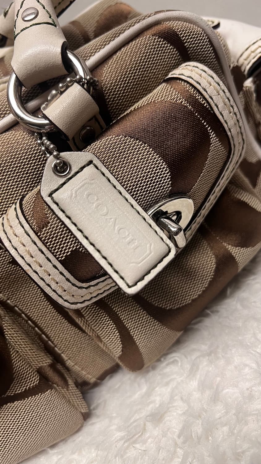 coach vintage turnlock hobo bag 코치 바게트백 상품이미지7