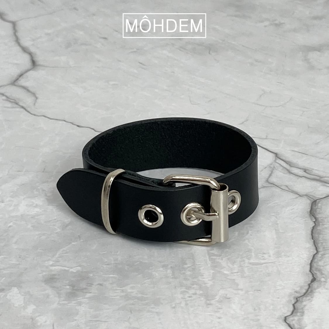 [Unisex] 소가죽 벨트 팔찌 상품이미지2