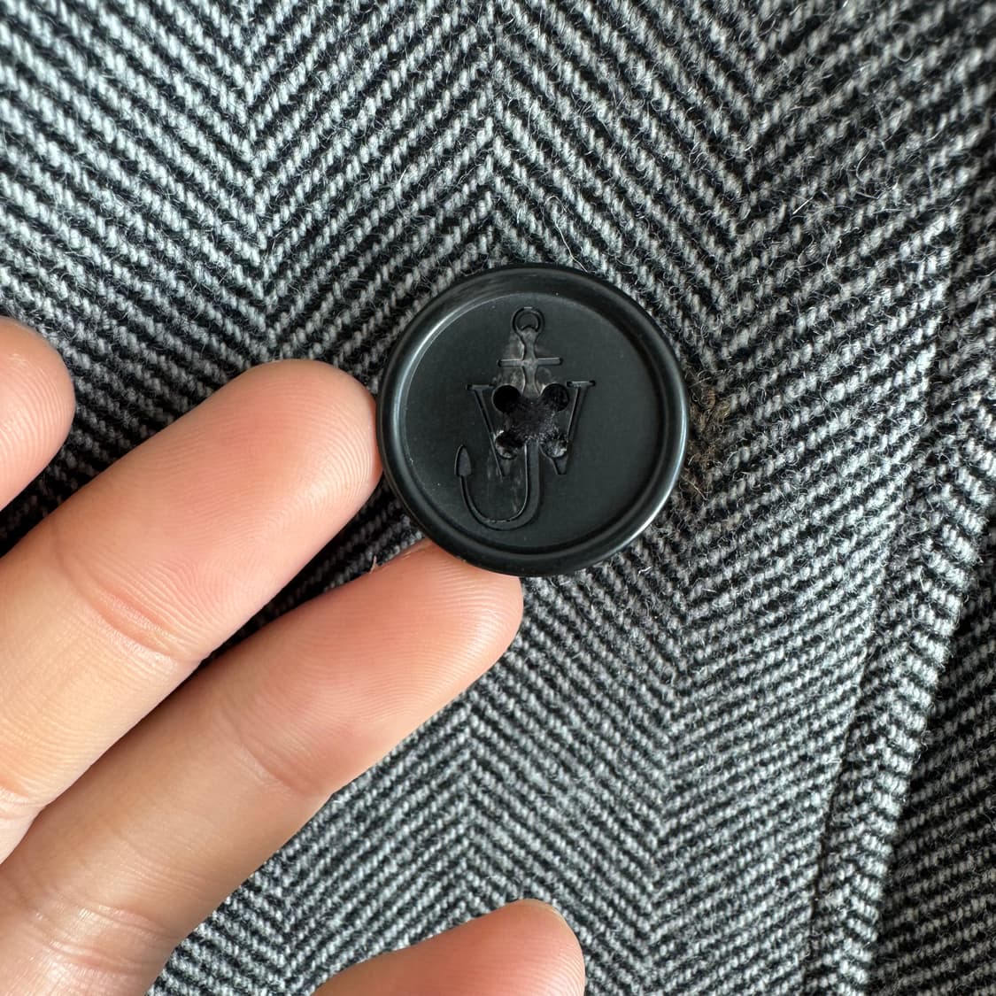 유니클로 JW앤더슨 헤링본코트 상품이미지7