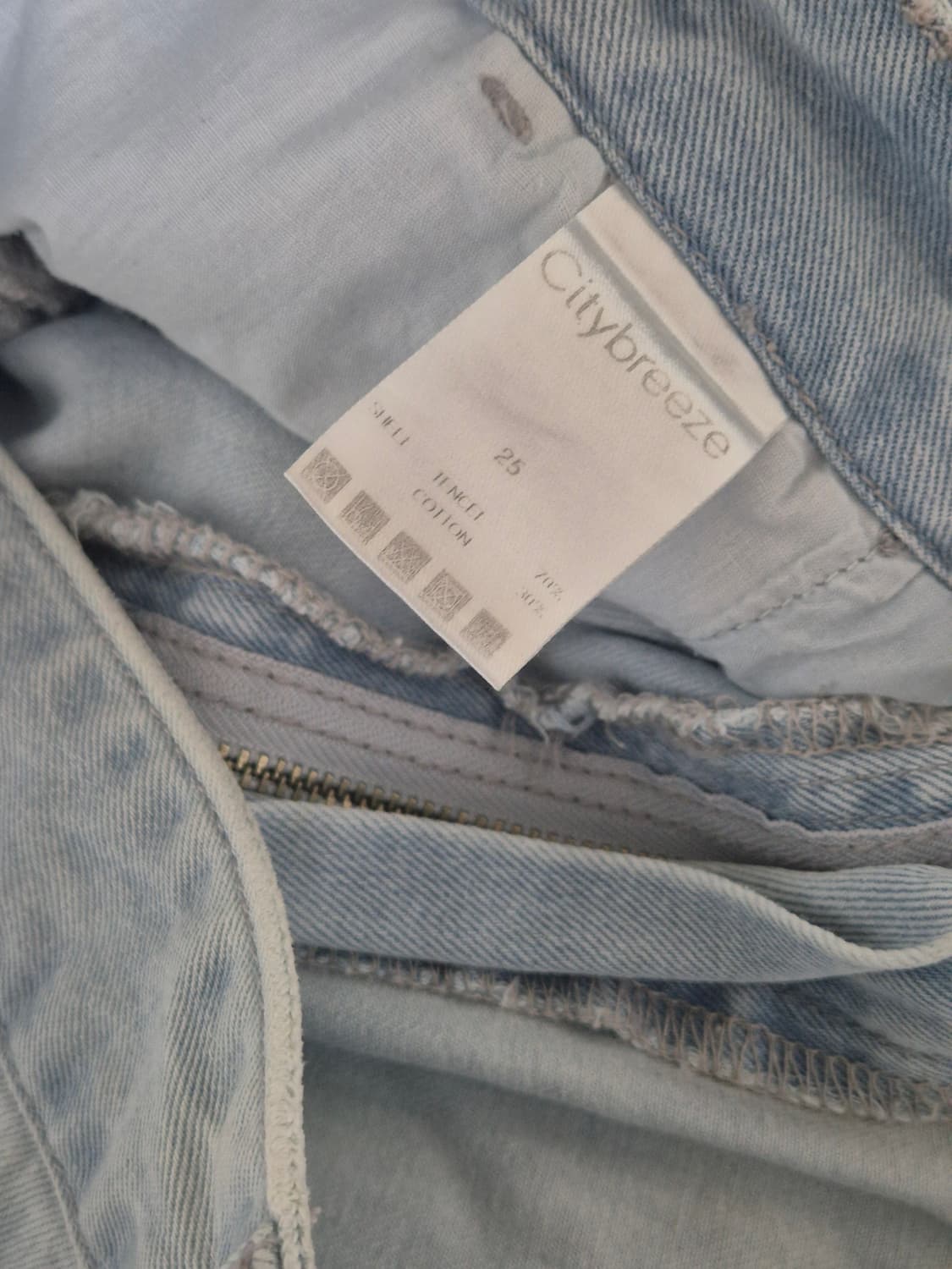 시티브리즈 텐셀 투 턱 와이드 데님 팬츠 봄 여름 청바지 상품이미지8