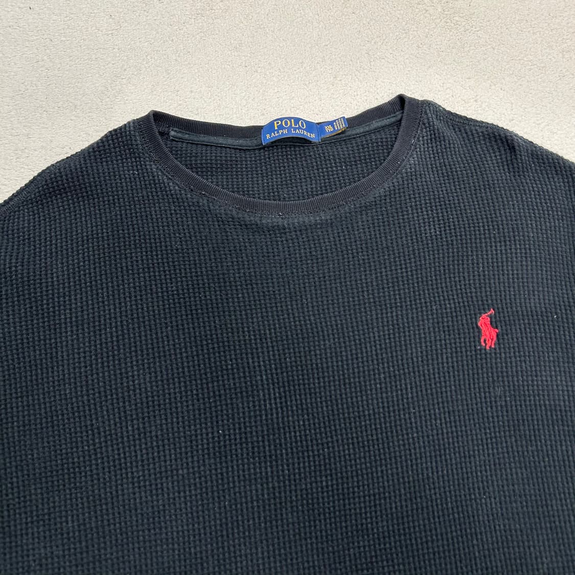 Polo Black Waffle Knit 상품이미지5