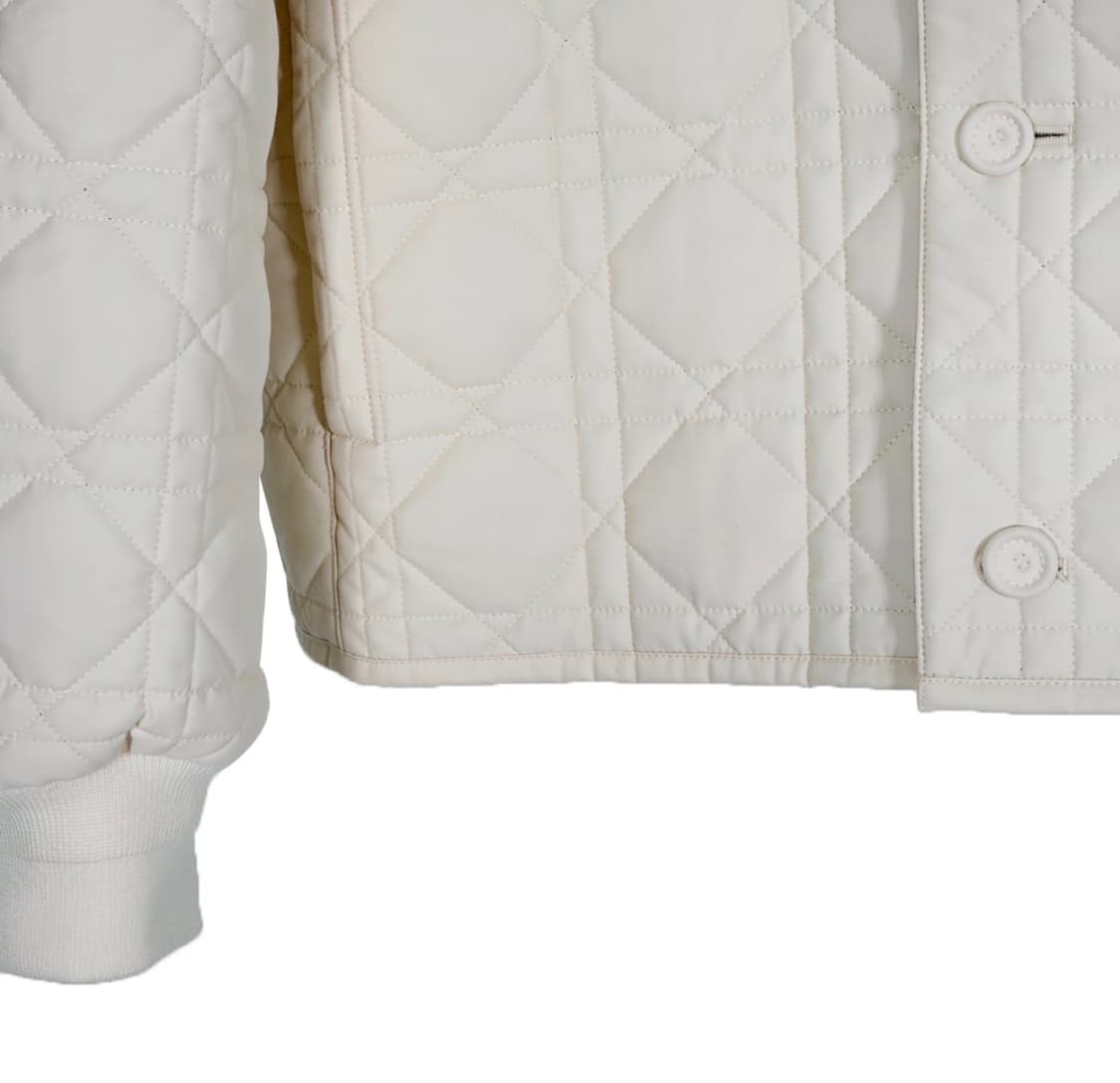 [52] 디올 남성 에크루 까나쥬 블렌드 크롭 블루종 자켓 베이지 그레이 상품이미지7