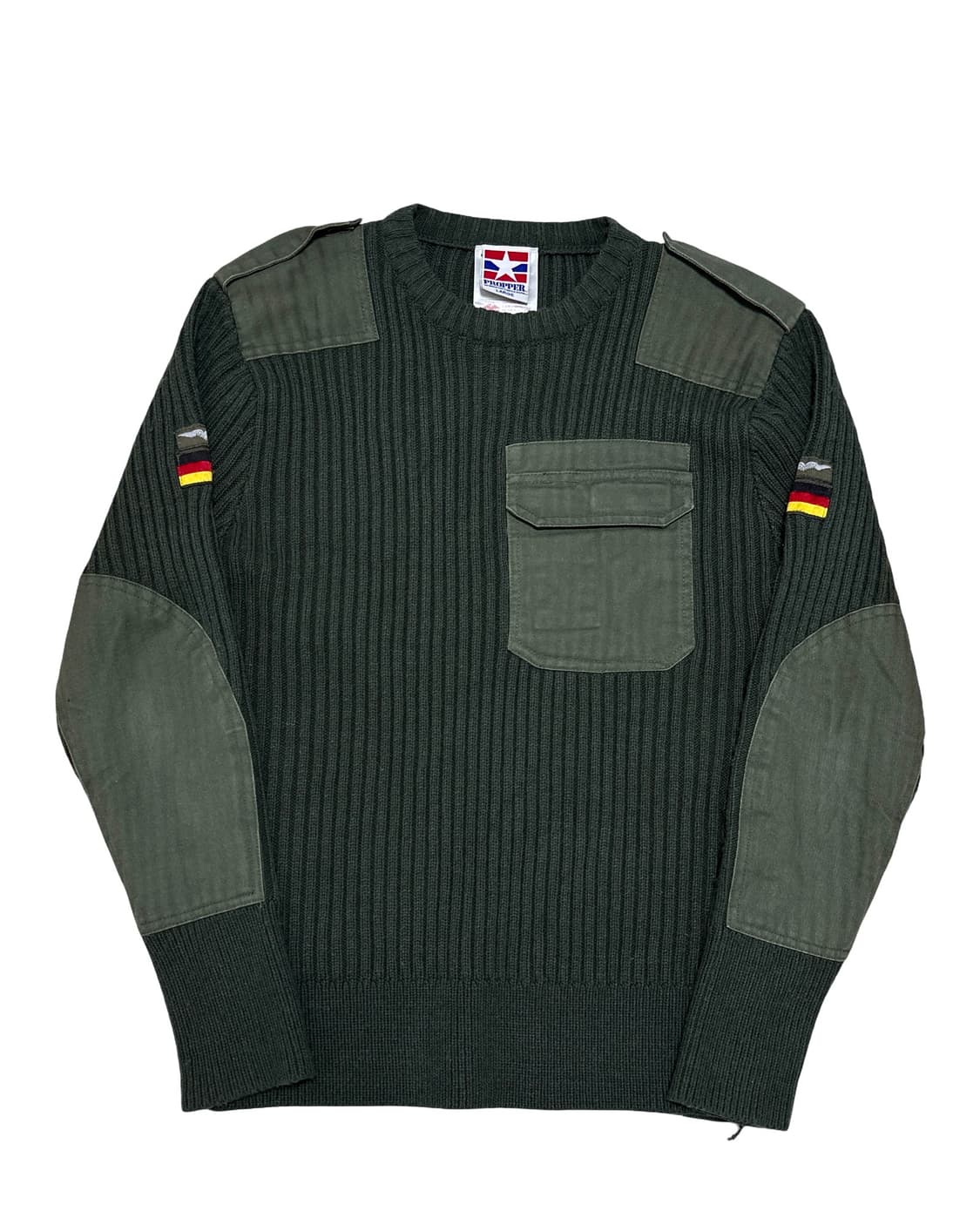 프로퍼 독일군 카키 코만도 니트 상품이미지1