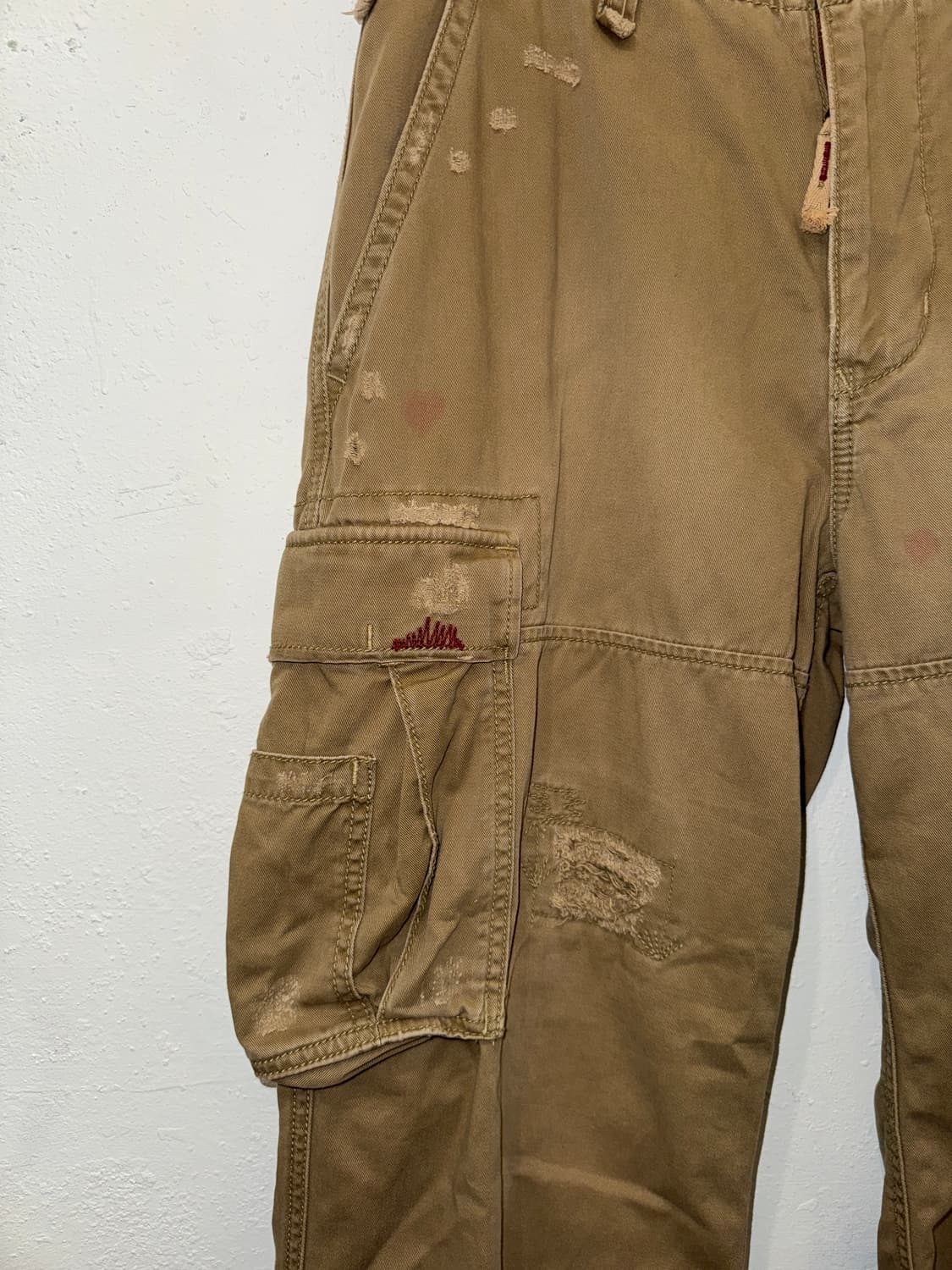 LEVIS 리바이스 베이지 데미지 카고팬츠 상품이미지3