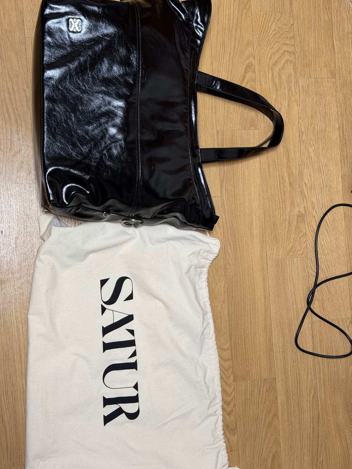 세터 3way 백 글로시 토트백 가방 팝니다 상품이미지3