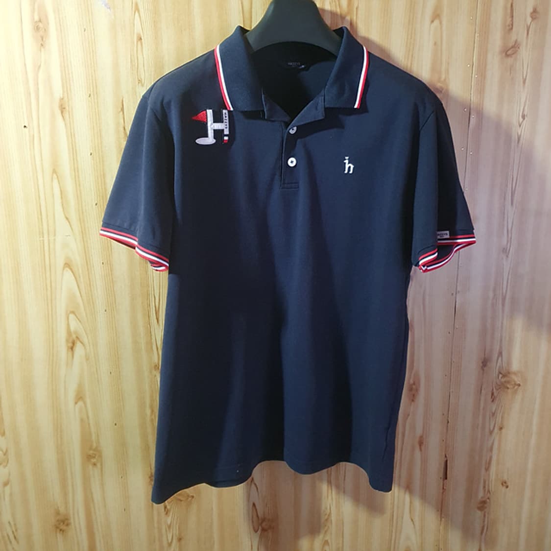 헤지스골프 반팔 카라티110 상품이미지1