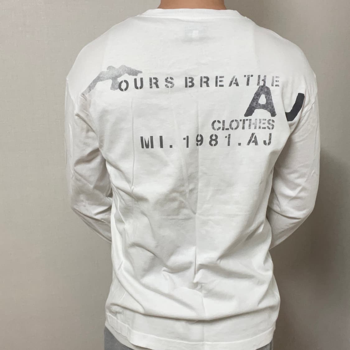 ARMANI WHITE LONG SLEEVE  상품이미지4