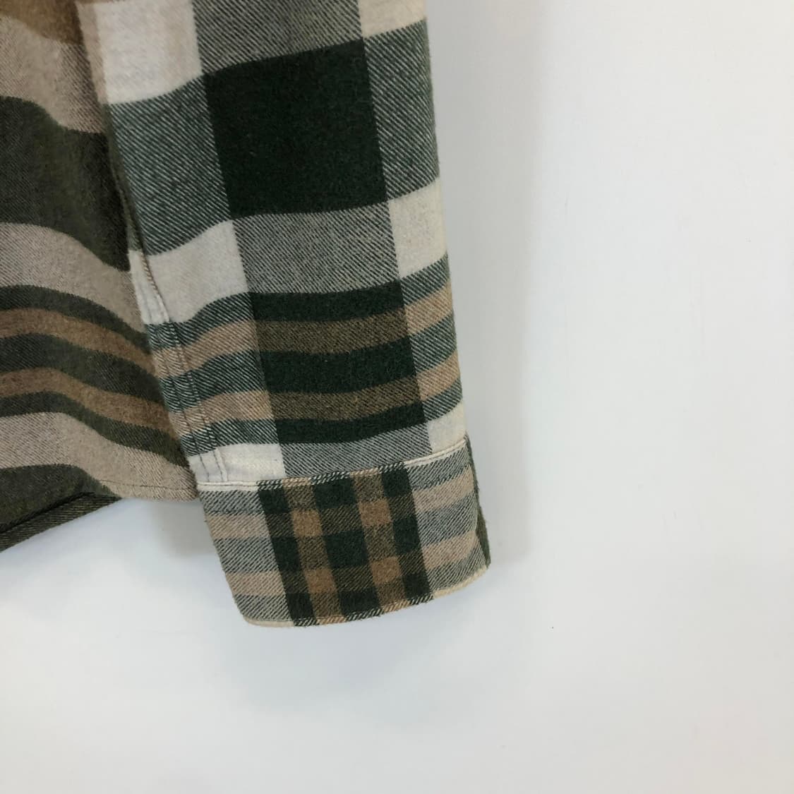 빈폴 자수로고 플란넬셔츠 95 사이즈 상품이미지3