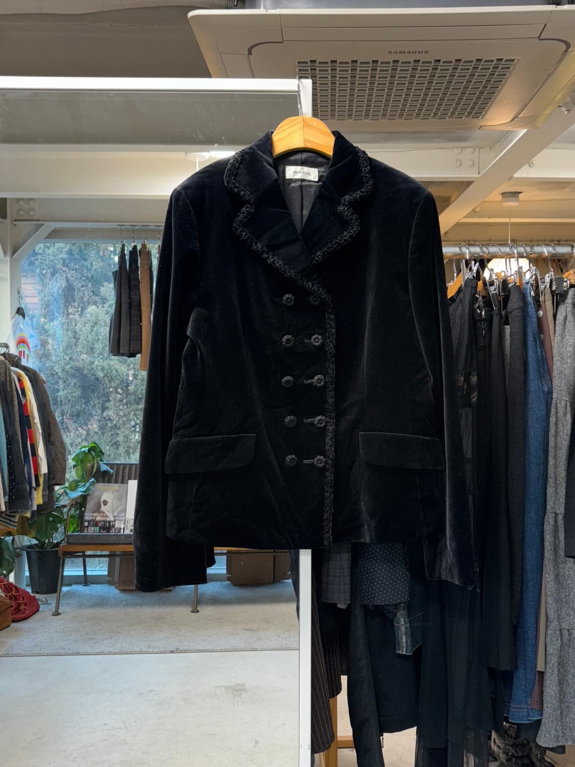 Jpn 벨루어 더블브레스티드 자켓 상품이미지1