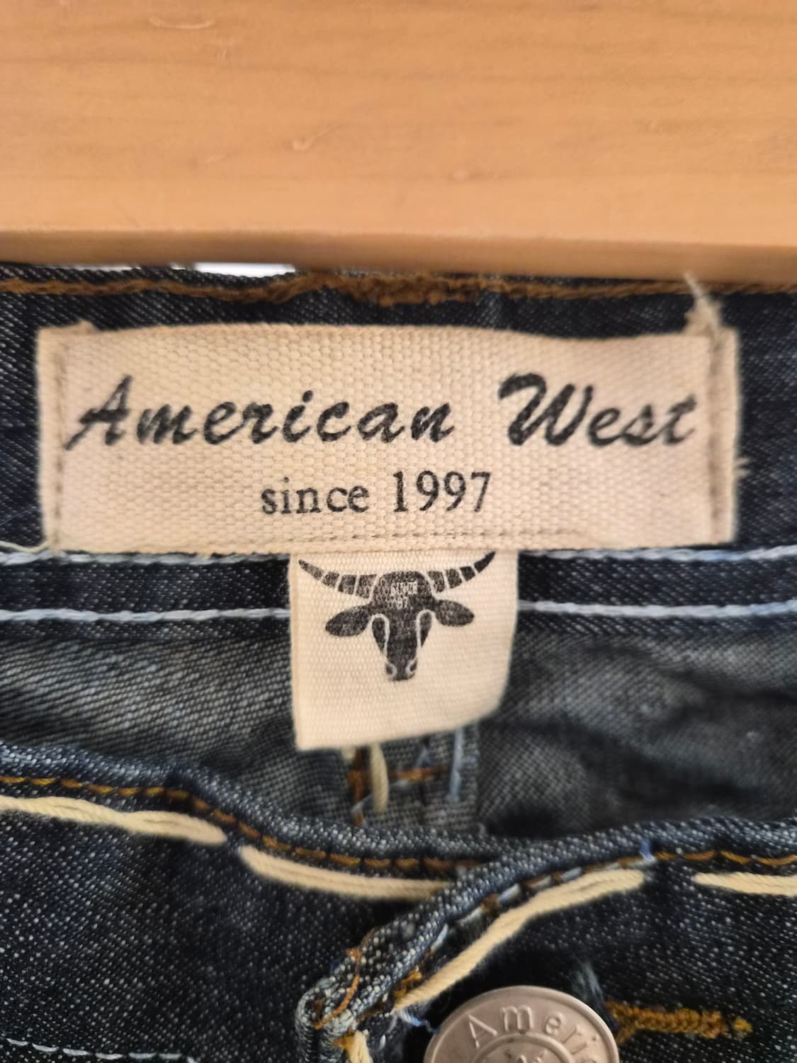 XL) 아메리칸 웨스트 부츠컷 데님 팝니다 상품이미지4