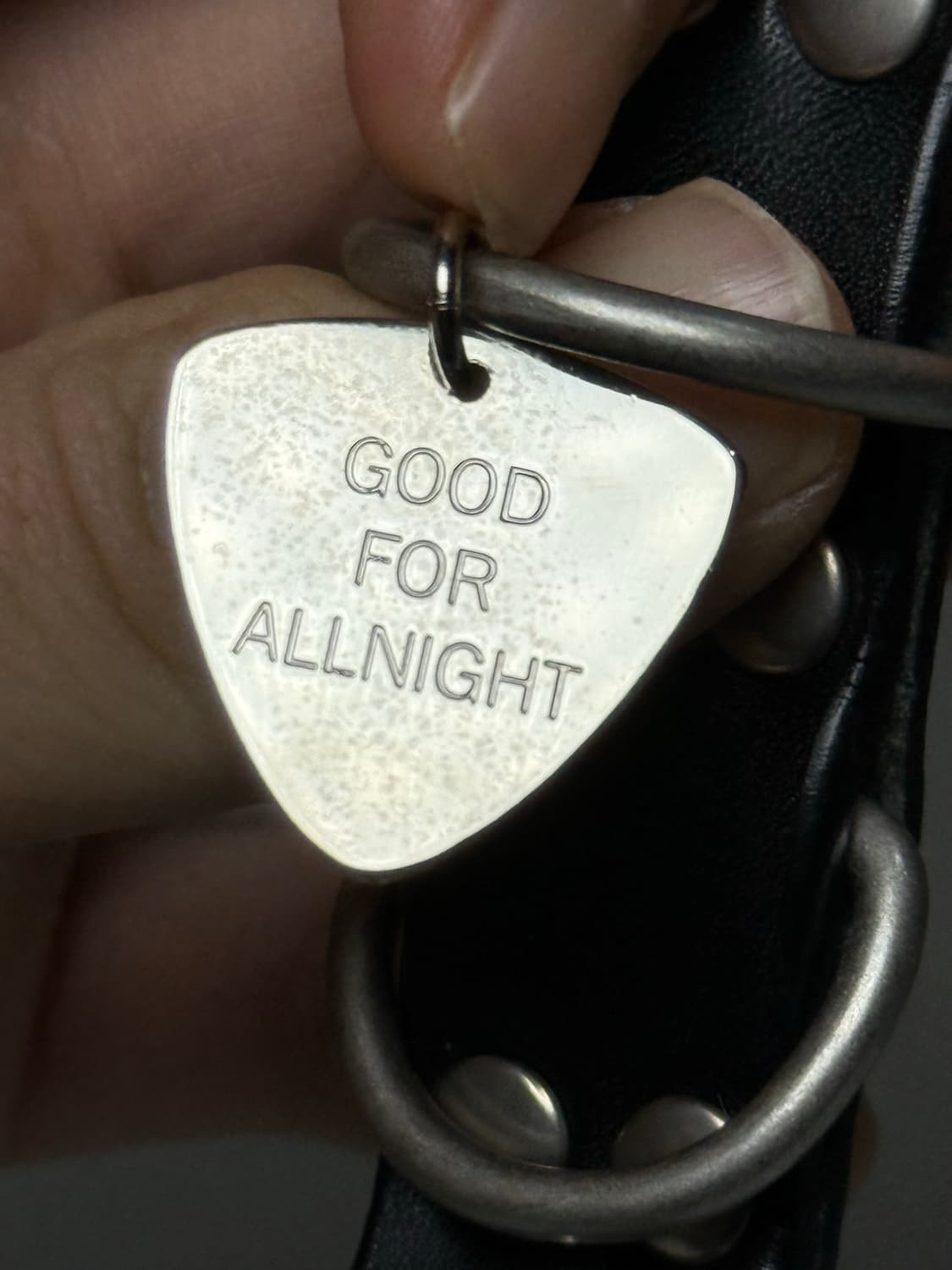 히스테릭 글래머 아카이브 스터드 폭탄 가죽 초커 목걸이 상품이미지6