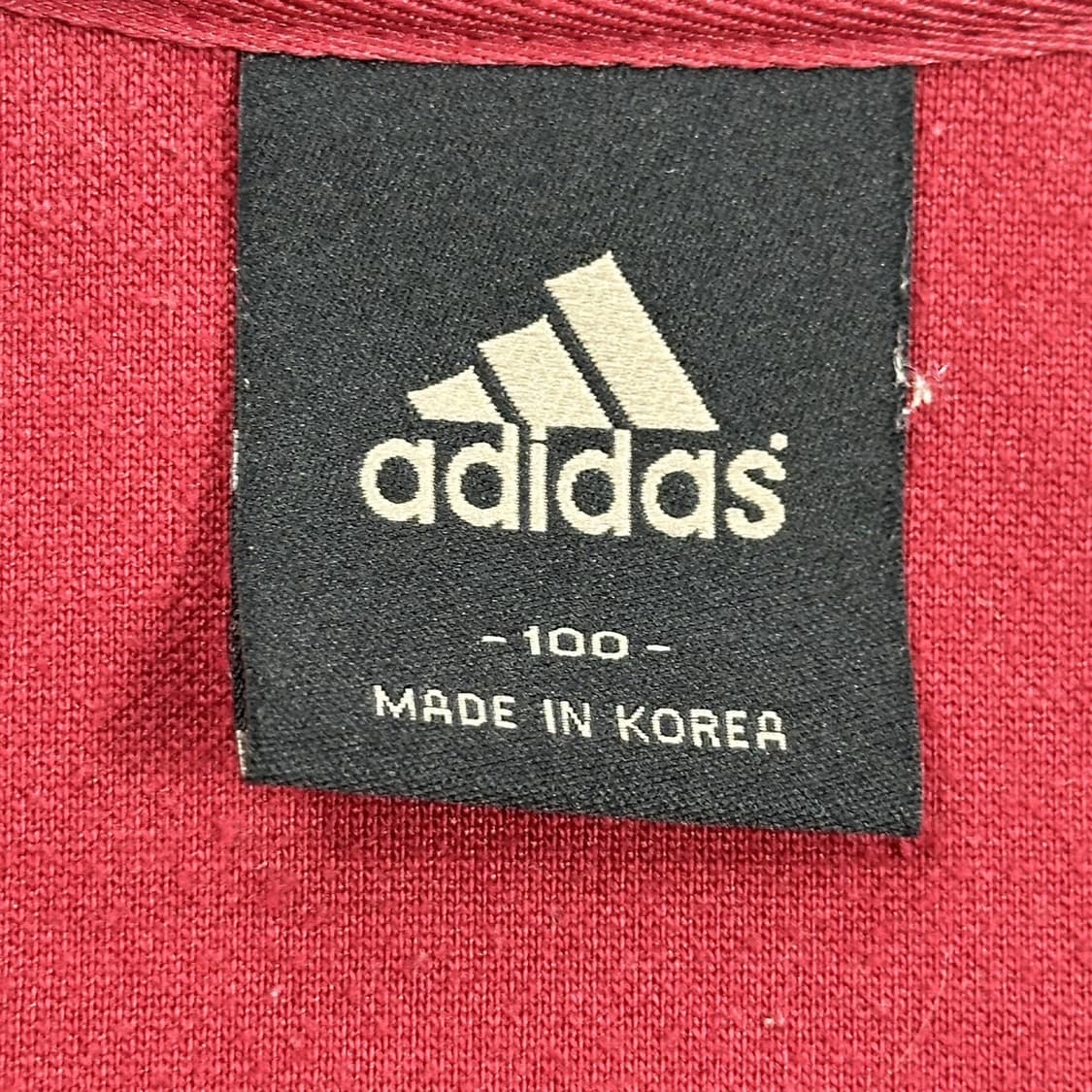 아디다스 오리지널 버건디 트랙탑 져지 (L) 상품이미지5