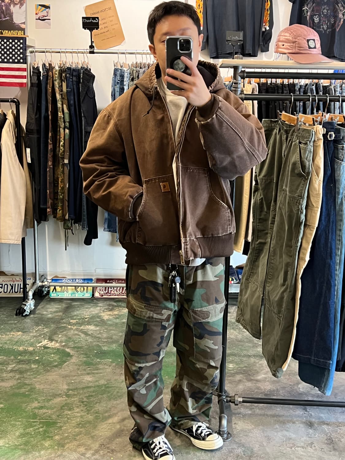 10s [2XL] 칼하트 덕 액티브 워크자켓 J130 DKB 상품이미지9