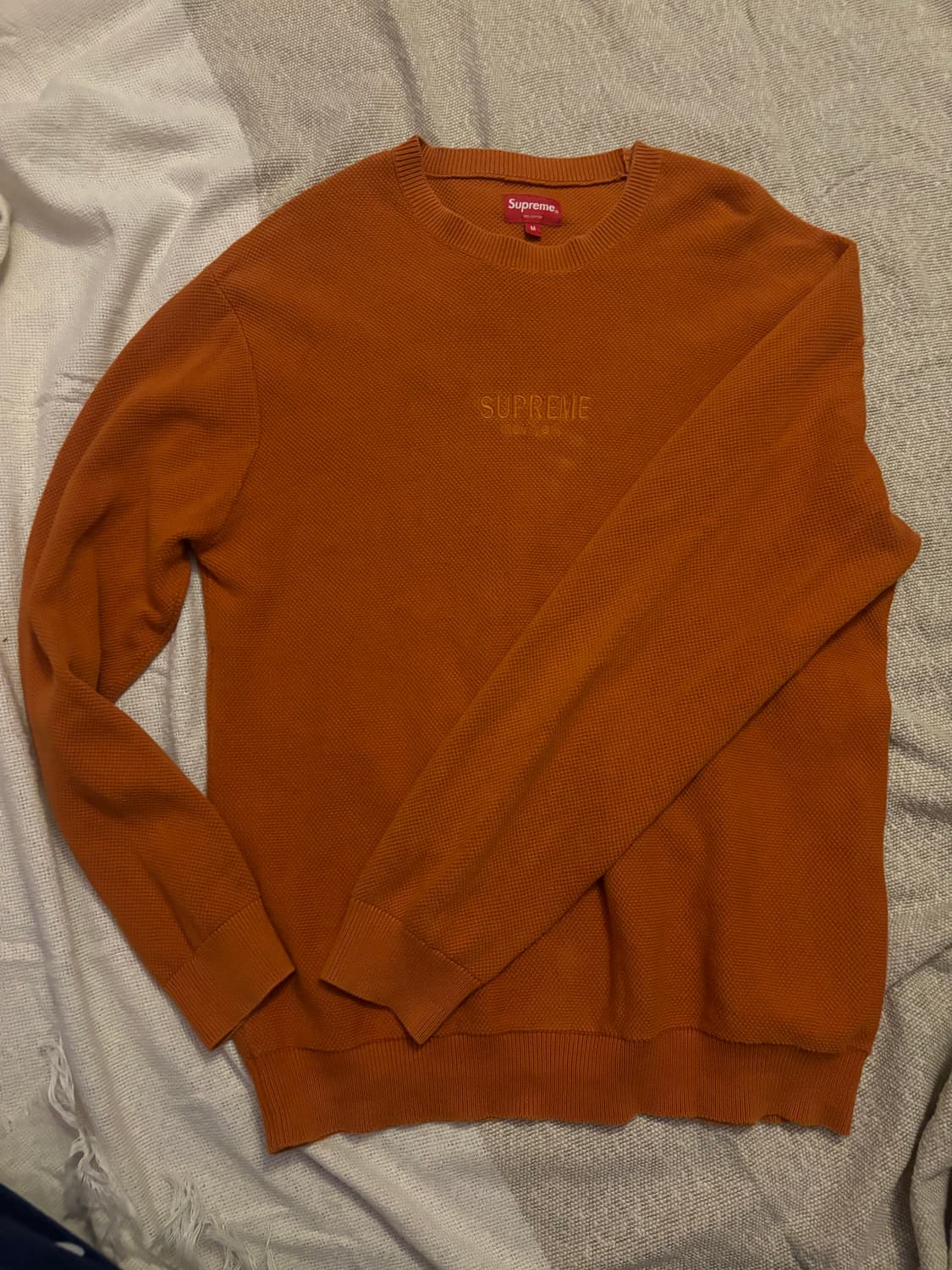 슈프림 니트 맨투맨 m 상품이미지1