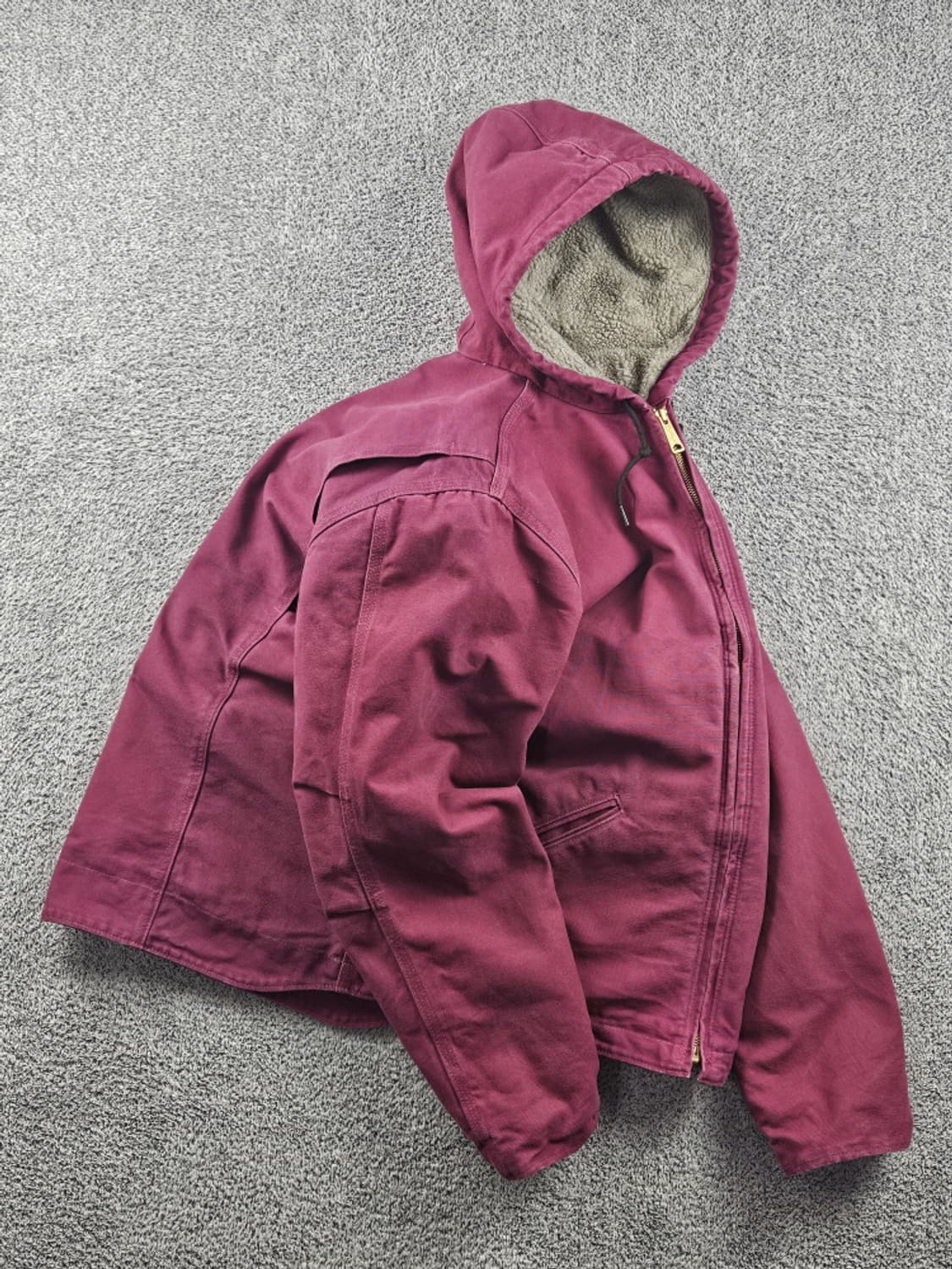 칼하트 WJ141 쉐르파 후드 시에라 워크 자켓 ( XL )/ 10648 상품이미지4