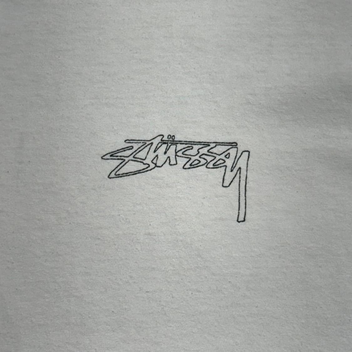 STUSSY 윙스팬 반팔 티 화이트 XL 상품이미지2