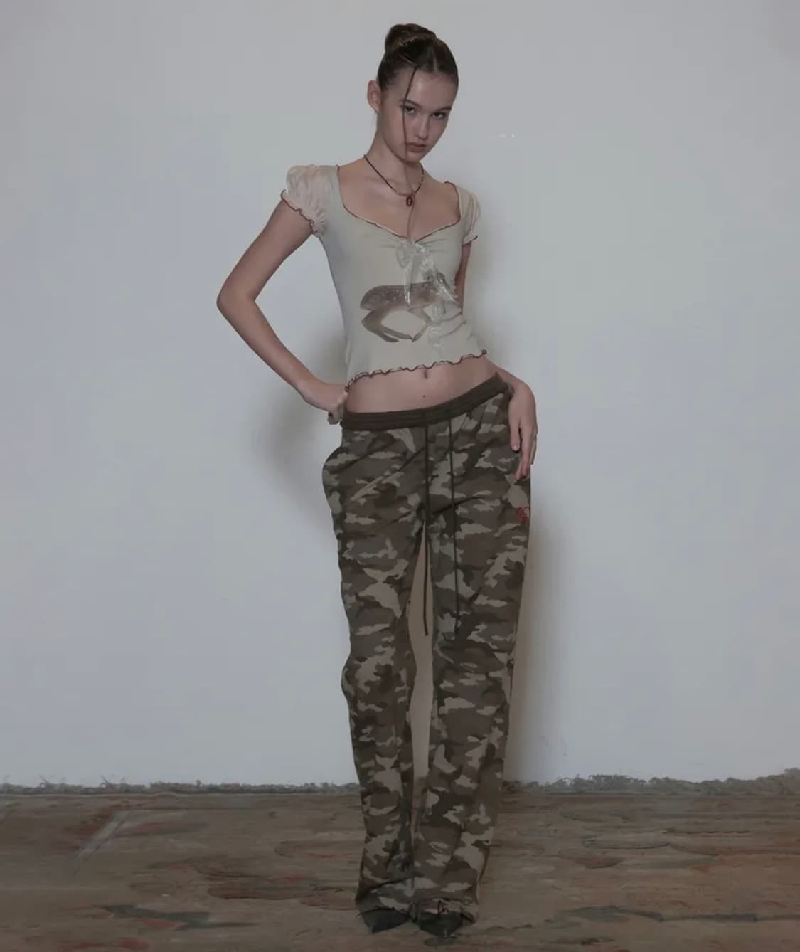 스컬프터 Puff Sleeve Top Cream 상품이미지2