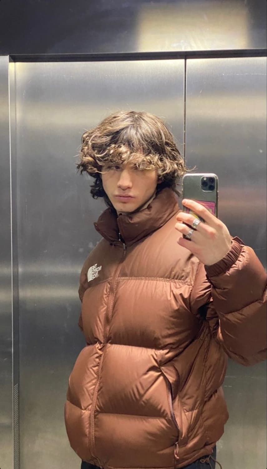 (최종가격) 해외판 희귀매물 노스페이스 눕시 레트로 1996 다크오크 상품이미지9