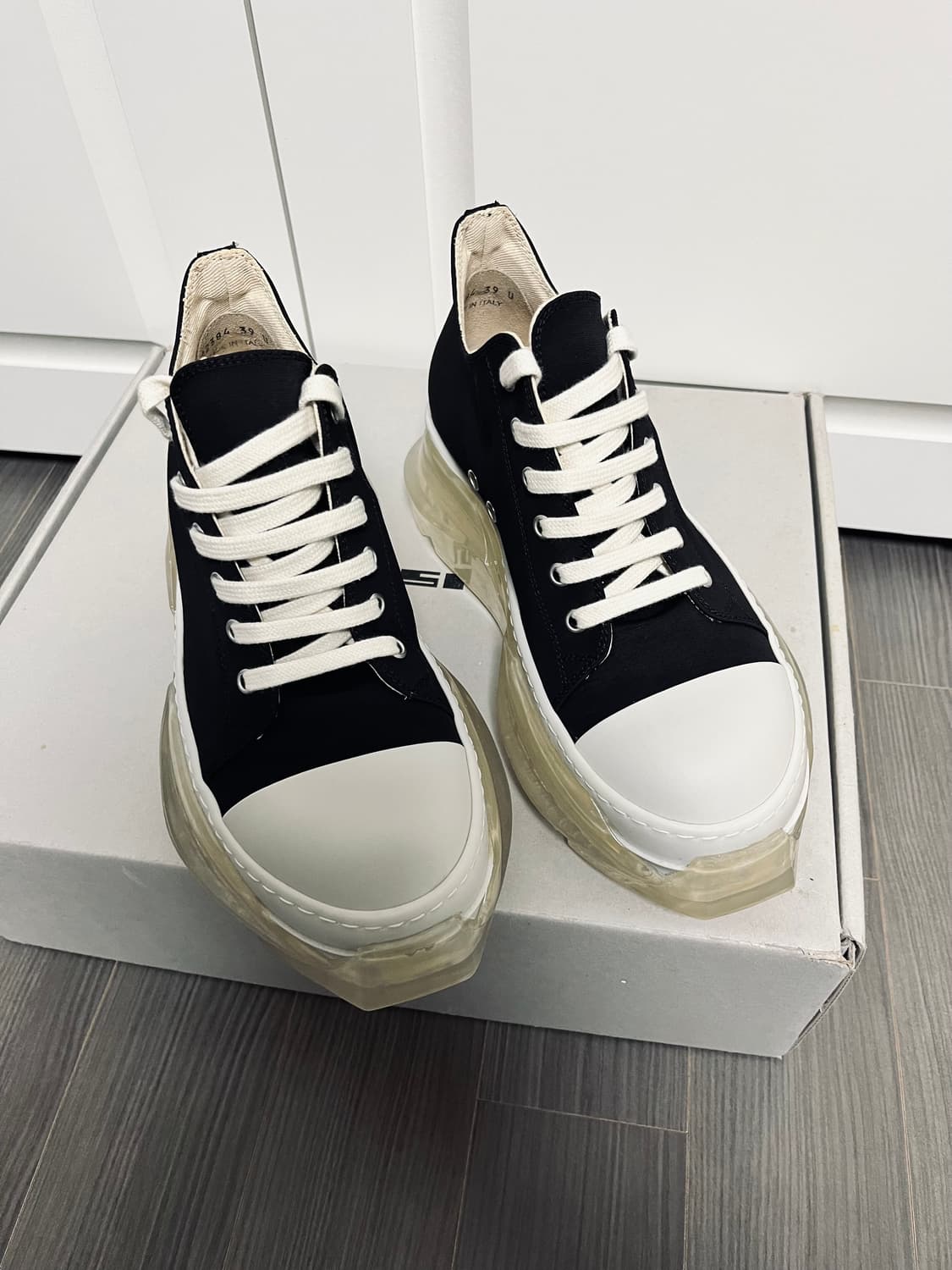 릭오웬스 / 앱스트랙트 라몬즈 스니커즈 로우 / 39 상품이미지2