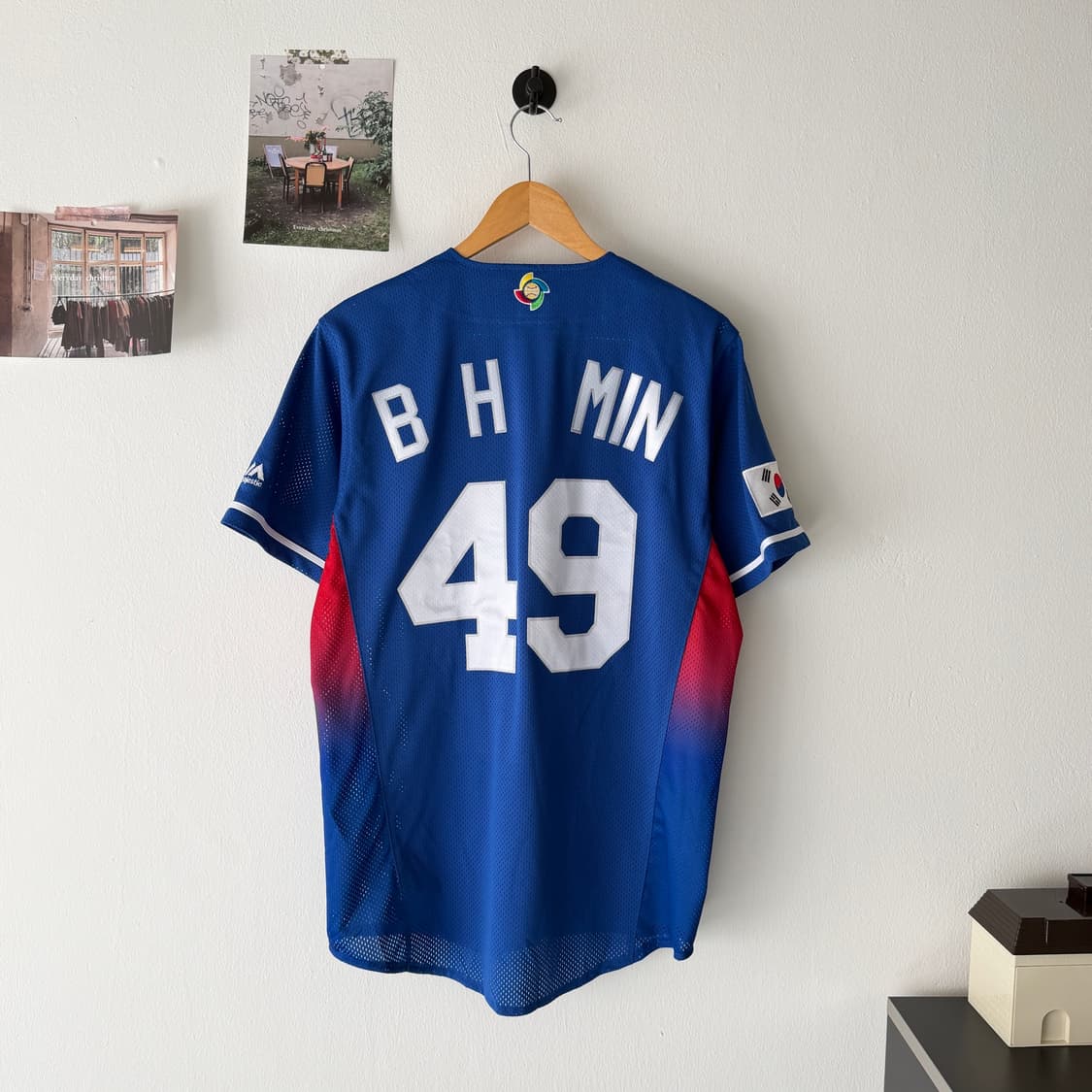 [95] 마제스틱 2017 WBC 국대 민병헌 유니폼 상품이미지2