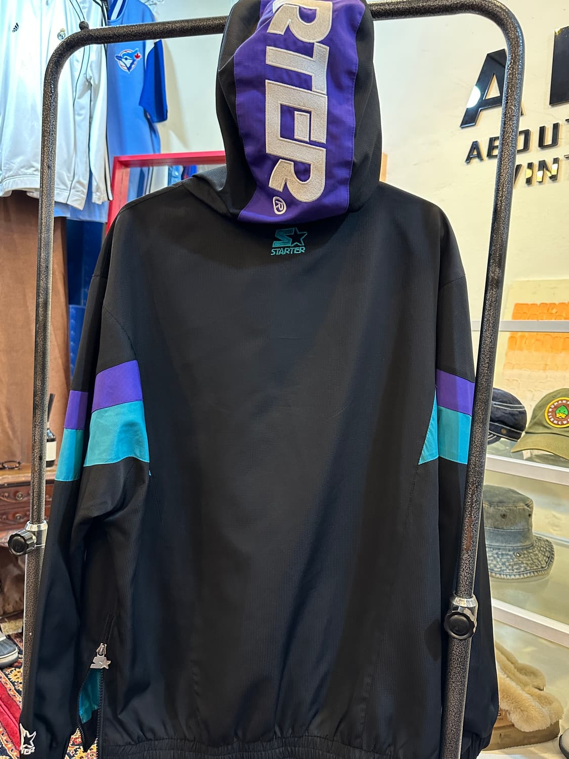 스타터 블랙라벨 반집업 아노락 바람막이 M 상품이미지6