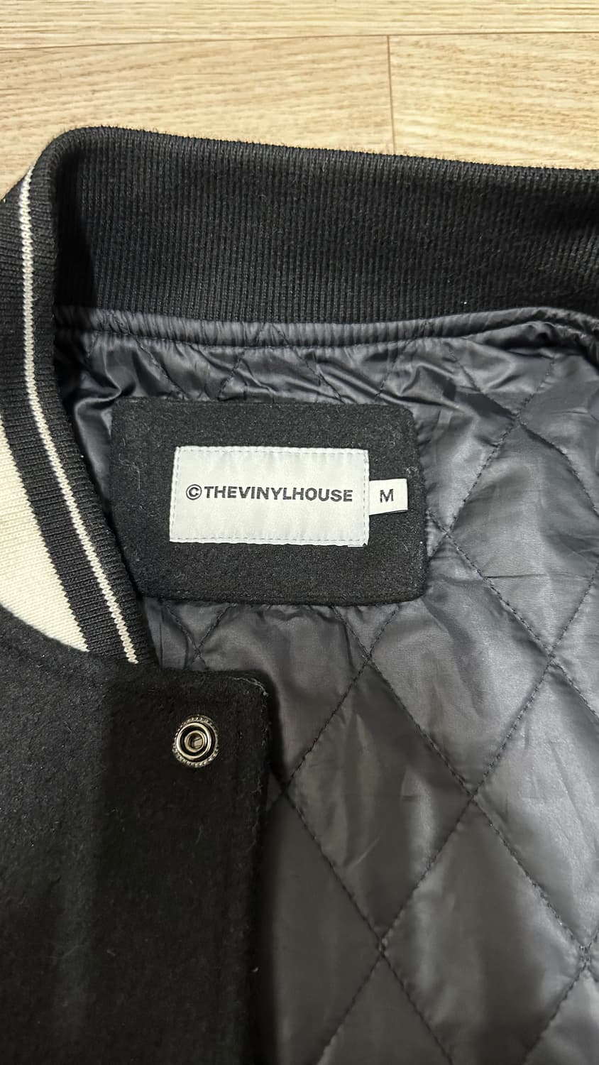 더바이닐하우스 바시티 자겟 블랙 M 상품이미지4