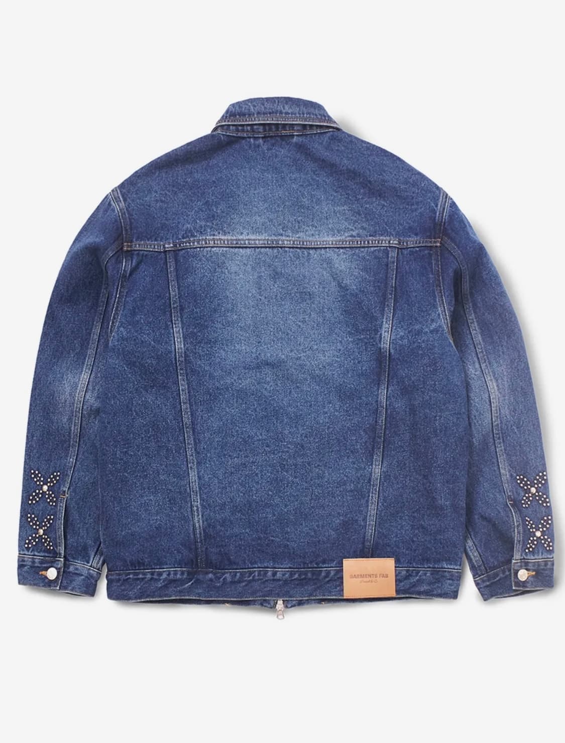 가먼츠팹 블루 데님 자켓 상품이미지2