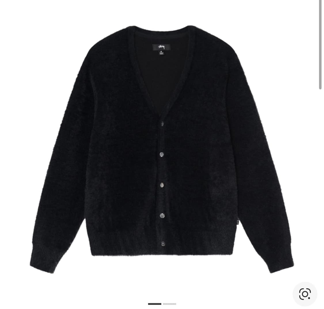 스투시 쉐기 가디건 블랙 XL 상품이미지1