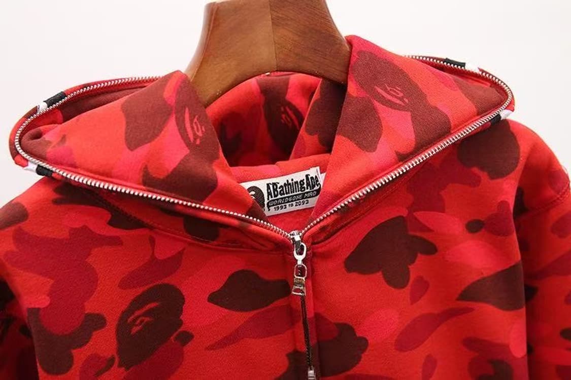 베이프 빈티지 후드집업 상품이미지4