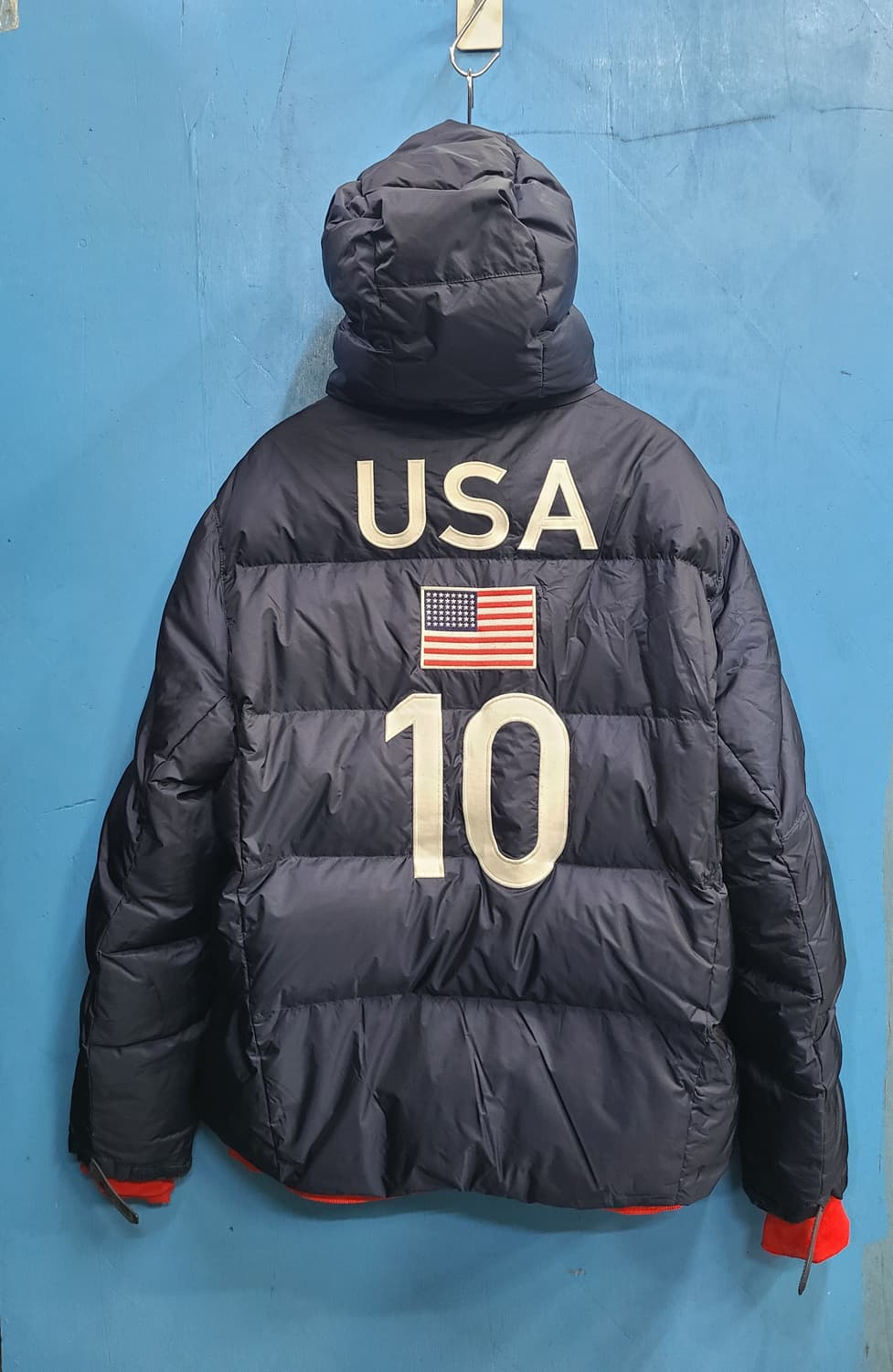 30살쯤 성조기 빅포니 폴로 오리털푸퍼패딩 상품이미지2