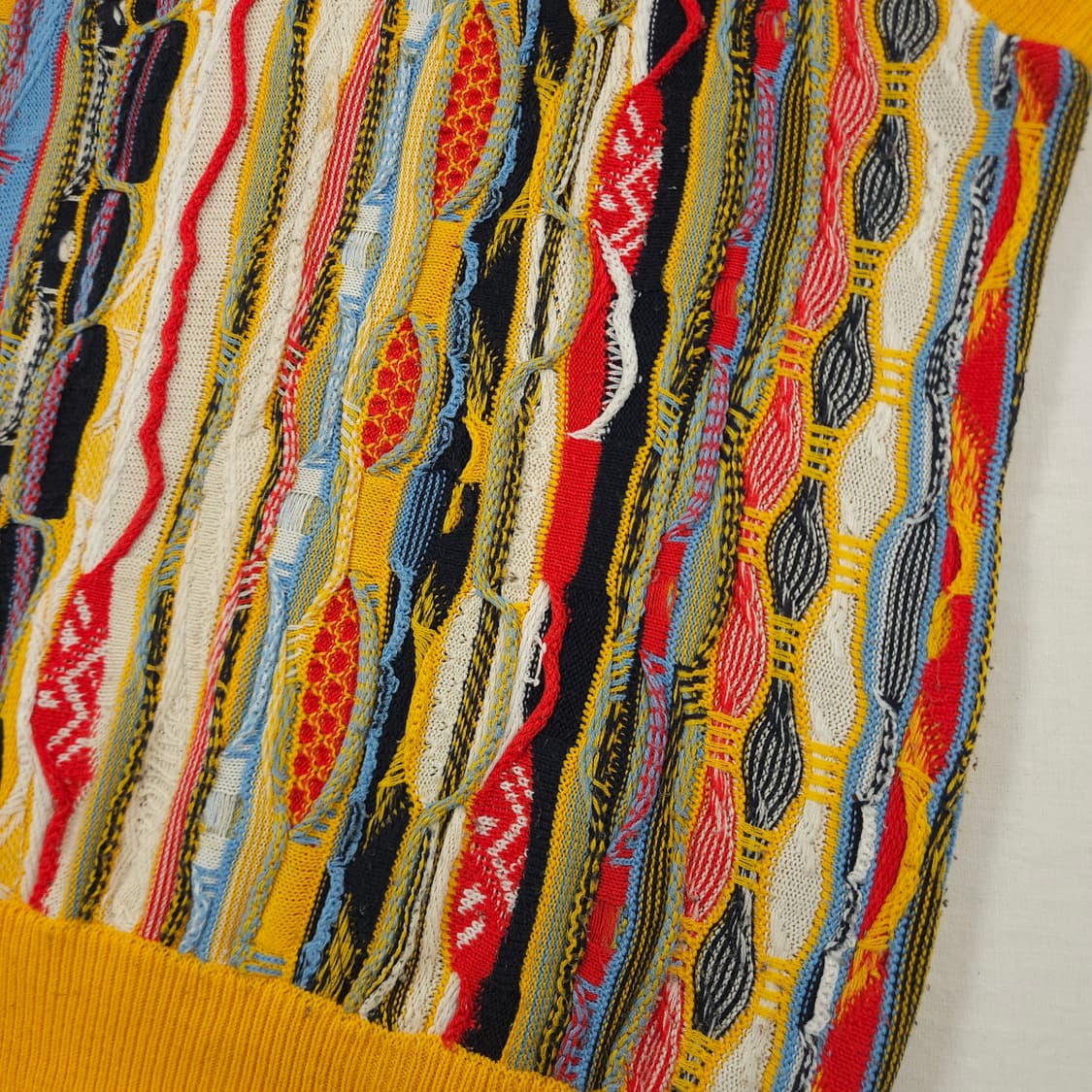 3XL(115) 빈티지 니트 베스트 상품이미지5